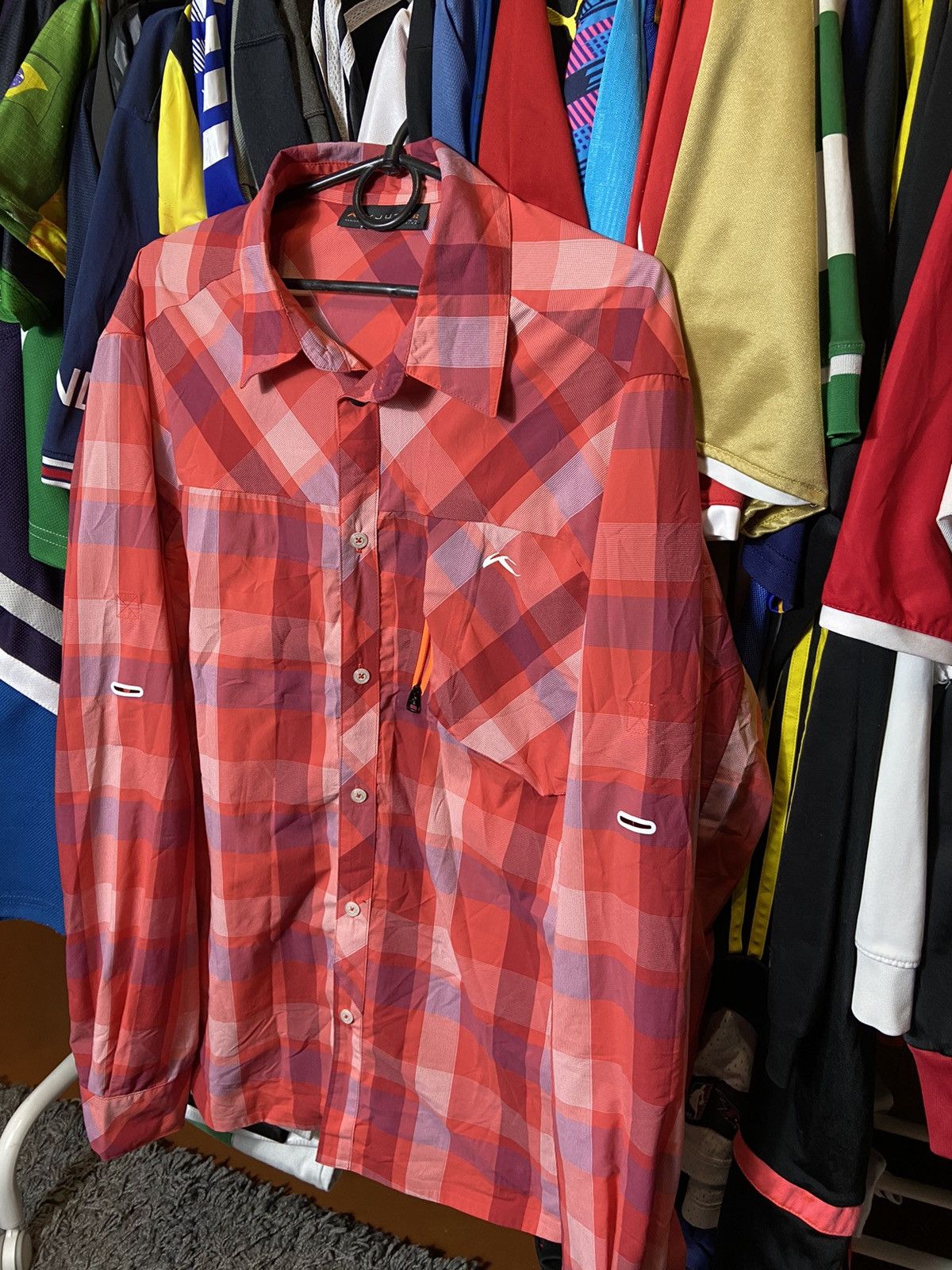 KJUS KJUS OUTDOOR MOUNTAIN OVERSHIRT WITH POCKETS MENS 52 SIZE Size US L / EU 52-54 / 3 - 2 Thumbnail