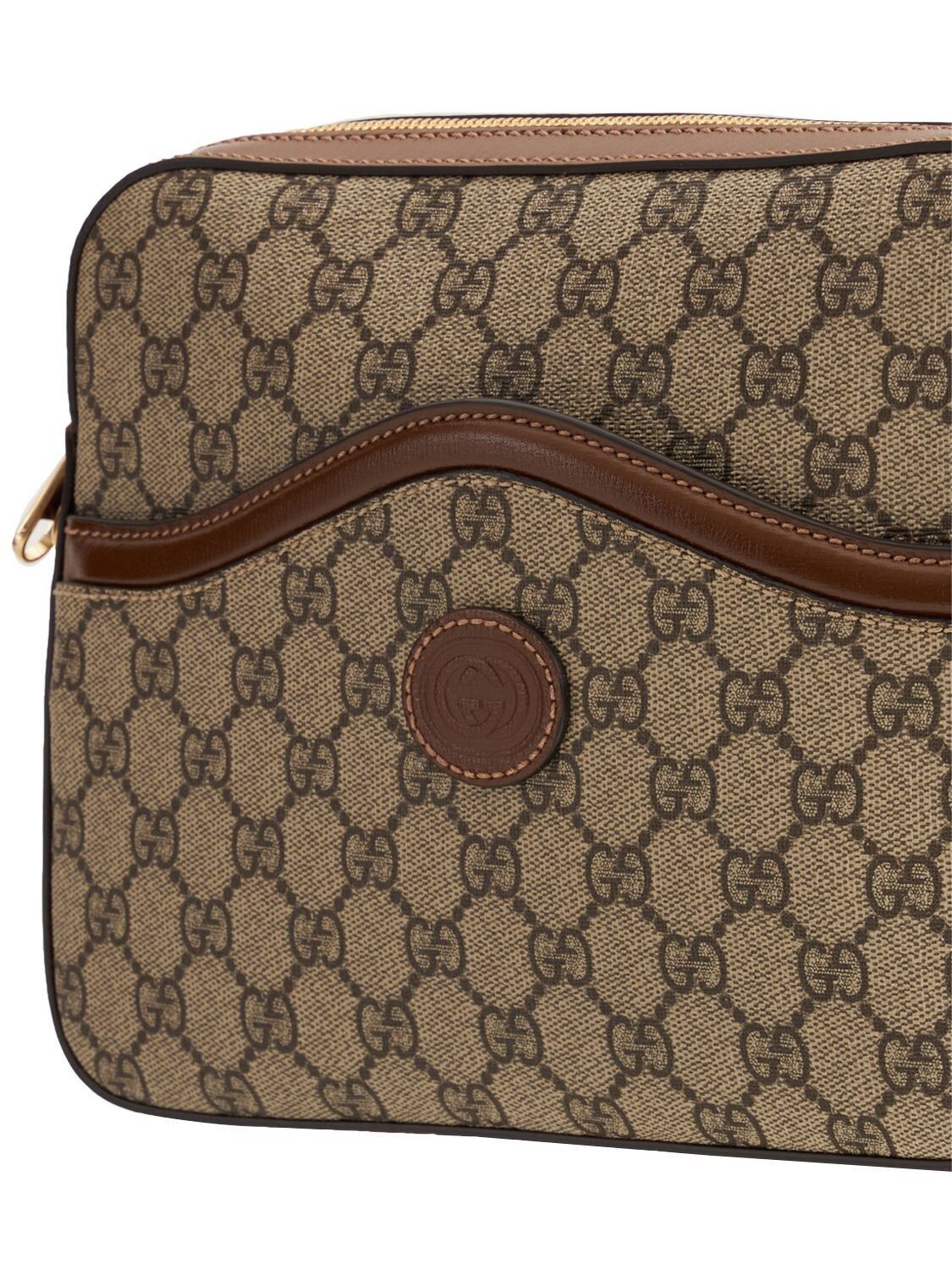 Gucci GUCCI Interlocking G GG Canvas Messenger New/Auth Size ONE SIZE - 3 Thumbnail