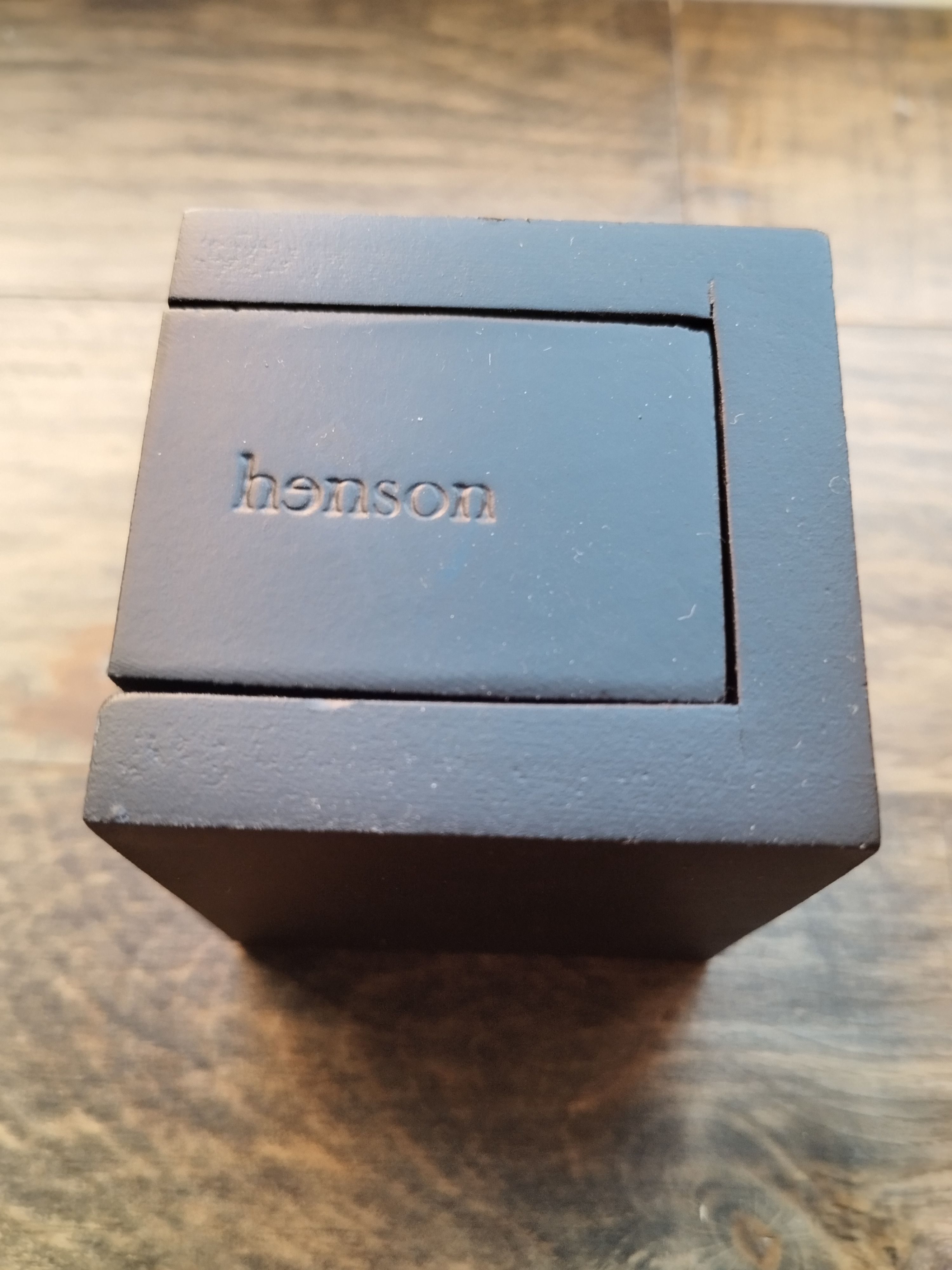 Henson Henson Black Diamond 925 Signet Ring Size ONE SIZE - 7 Thumbnail
