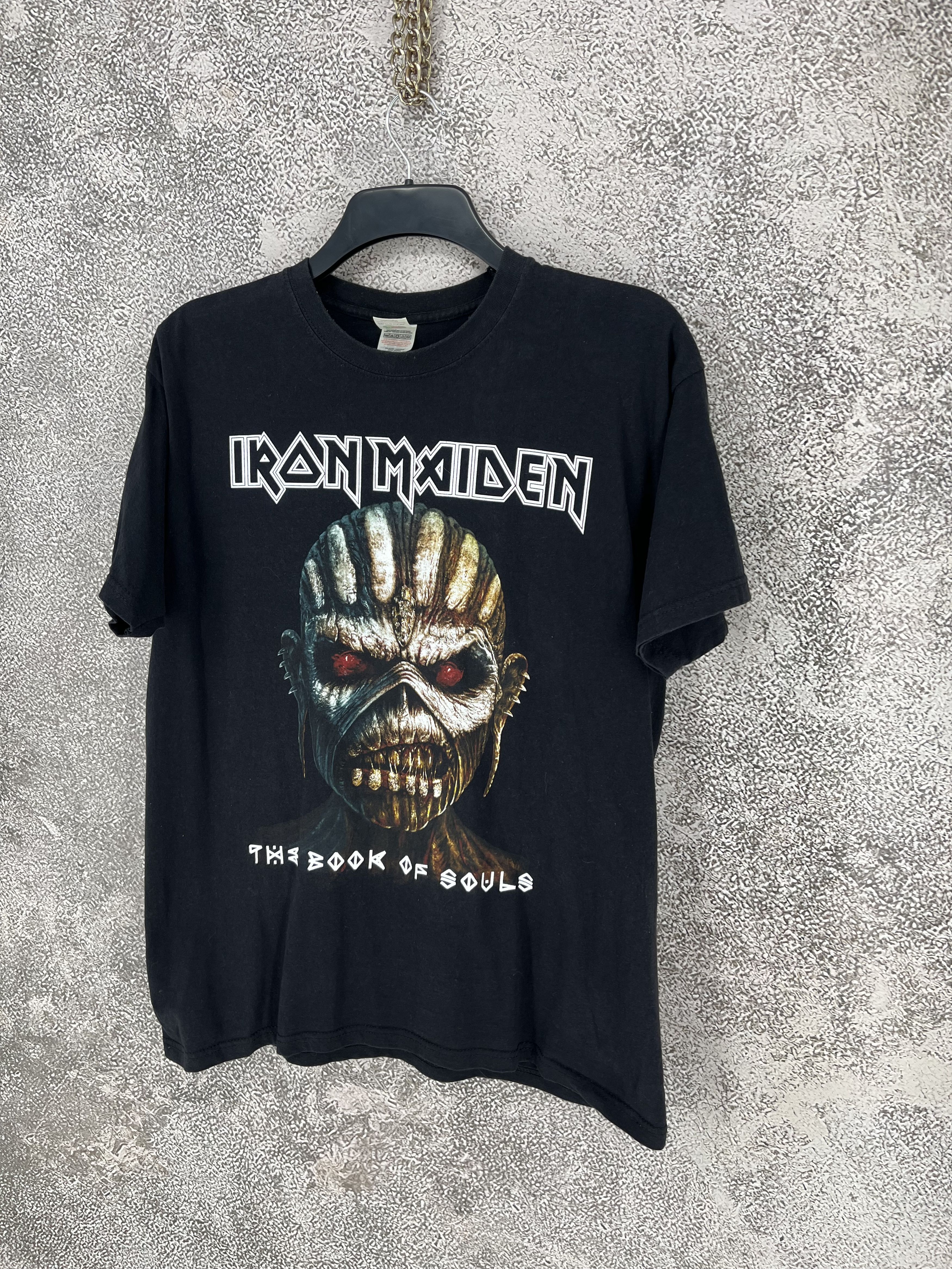 Iron Maiden Vintage Iron Maiden “the book of soul” rock band tee 2017 Size US XL / EU 56 / 4 - 3 Thumbnail