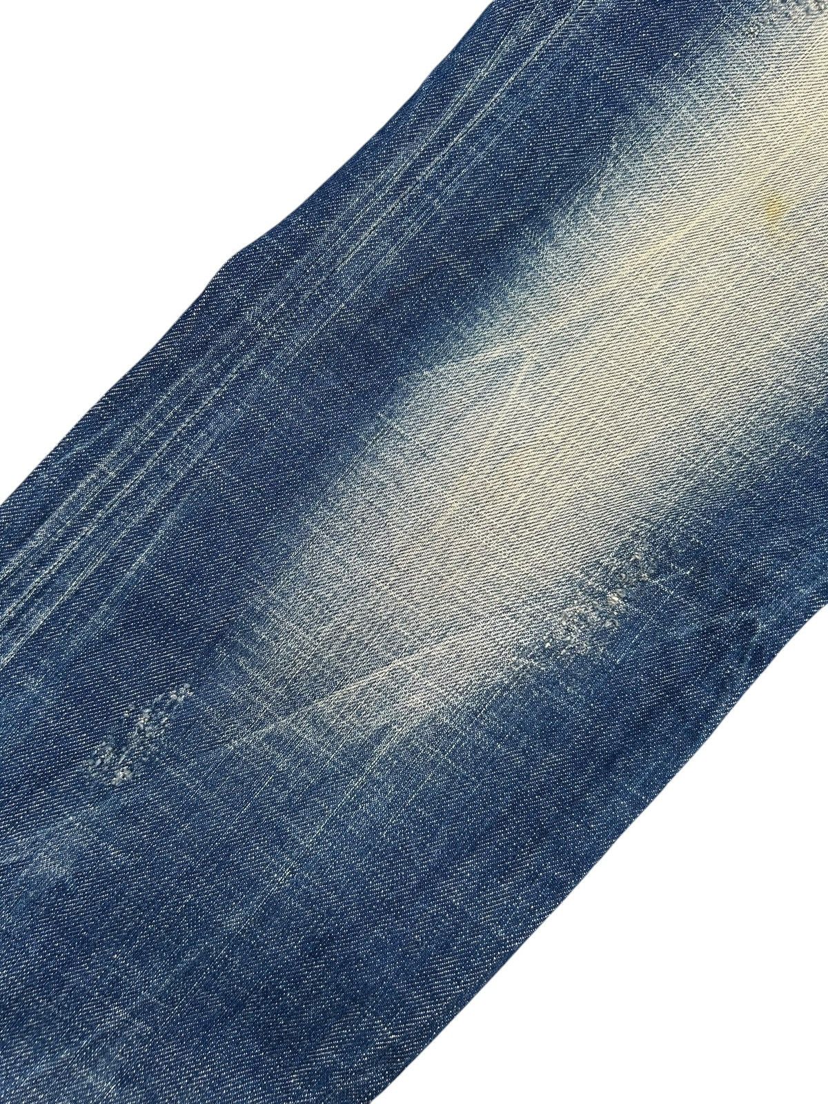 Kapital YOSHITOMO NARA LOLITA Vintage Distressed Rusty Denim Jeans Size US 34 / EU 50 - 11 Thumbnail