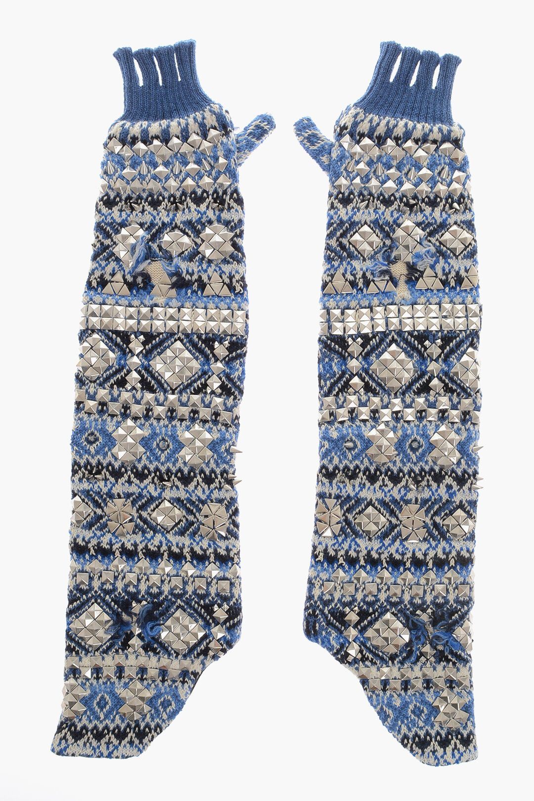 Maison Margiela og1mm1224 Size: OS / Knited Fingerless Warm Lenght Gloves Size ONE SIZE - 1 Thumbnail