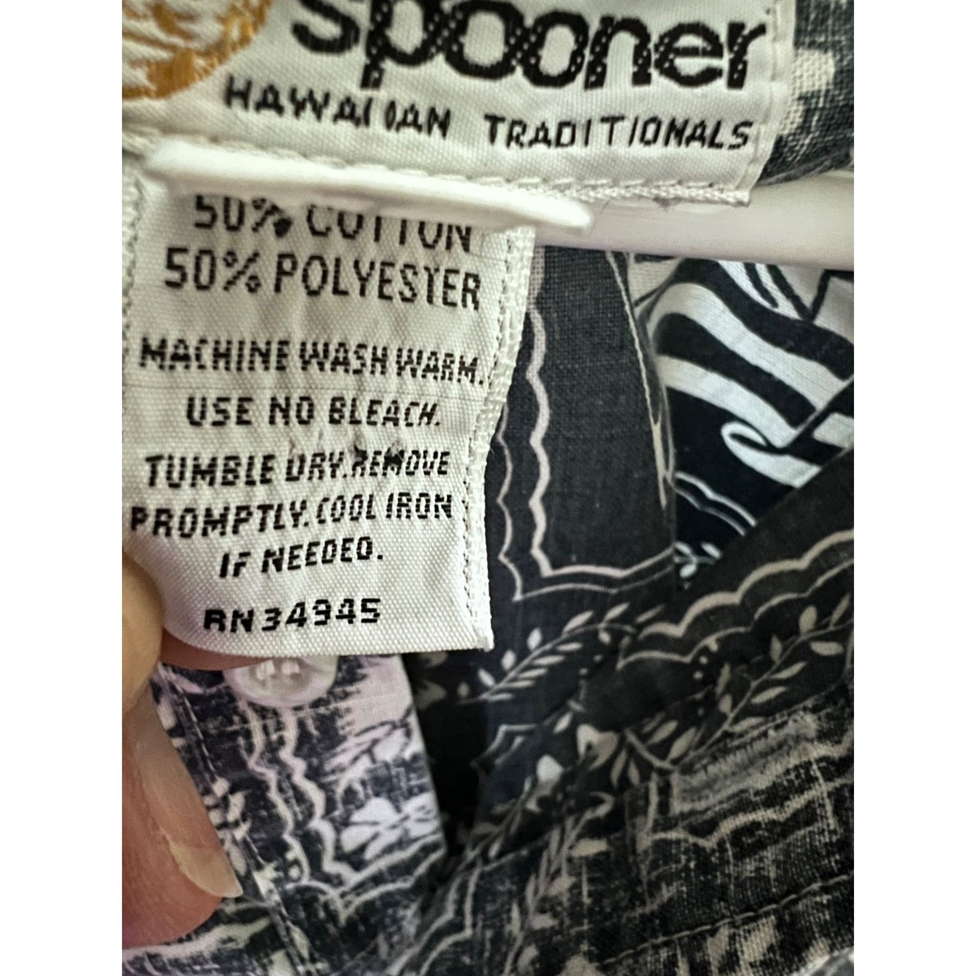 Reyn Spooner Reyn Spooner Vintage Reverse Print Blue Pullover Hawaiian Sh Size US M / EU 48-50 / 2 - 7 Thumbnail
