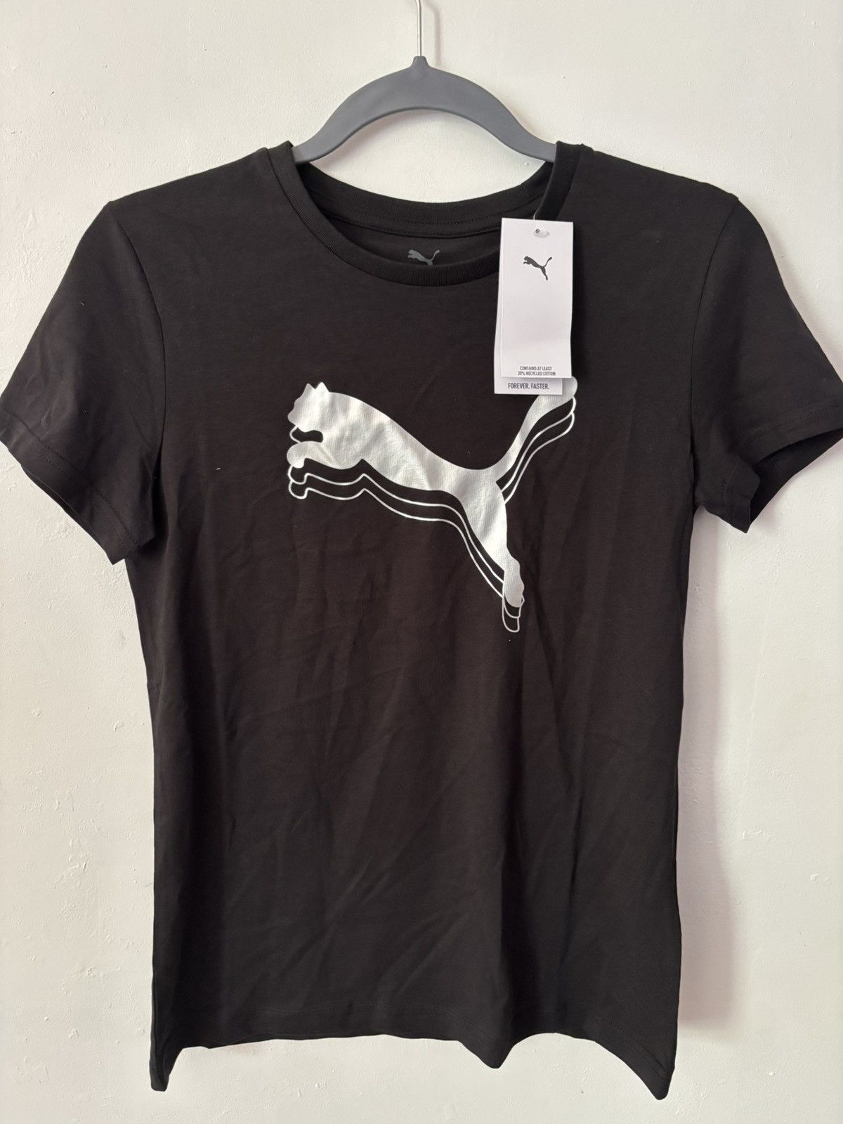 Puma Puma Black-Metallic Silver Shirt Size S / US 4 / IT 40 - 1 Thumbnail