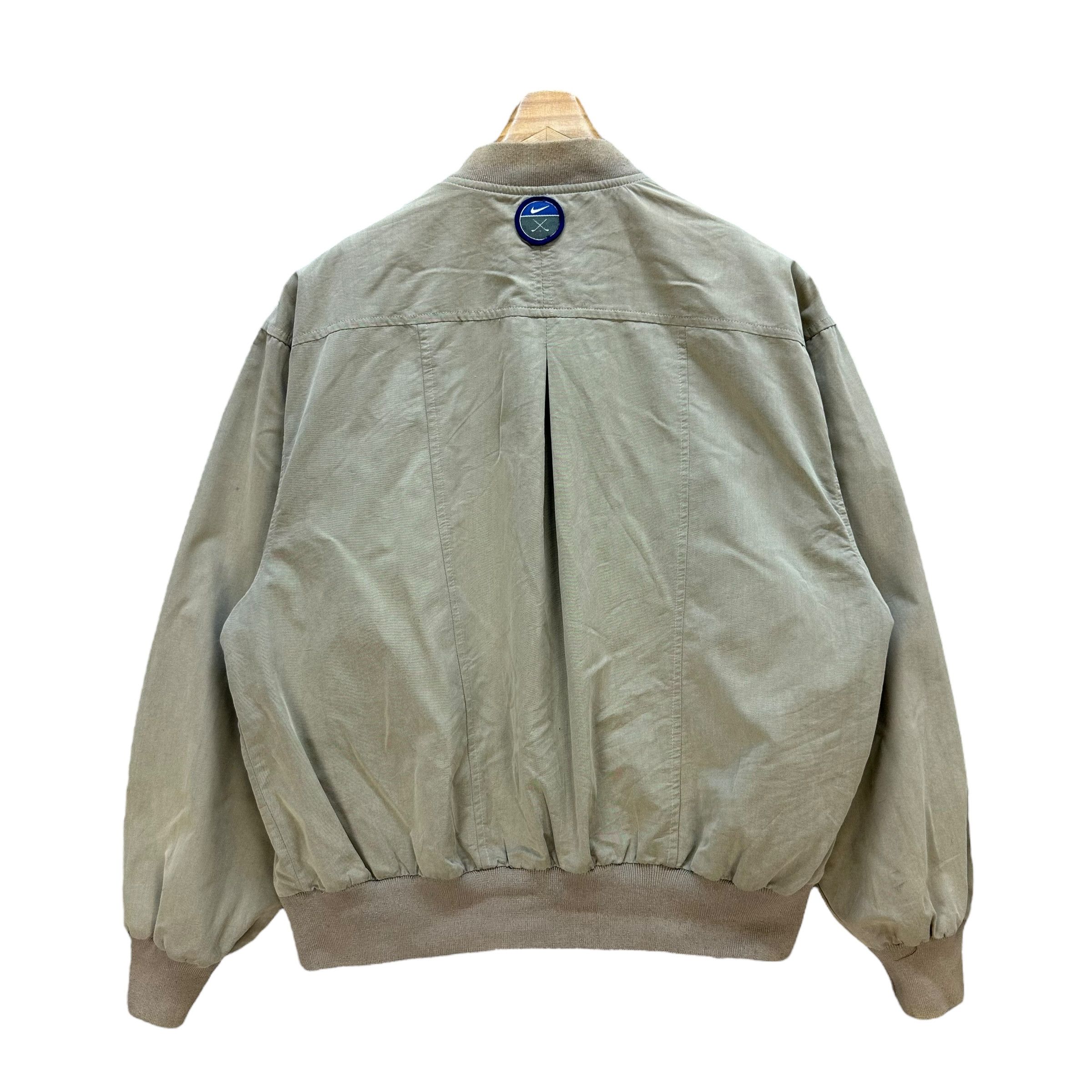 Nike VINTAGE 90's NIKE GOLF BOMBER JACKET #A41-0943 Size US S / EU 44-46 / 1 - 13 Thumbnail