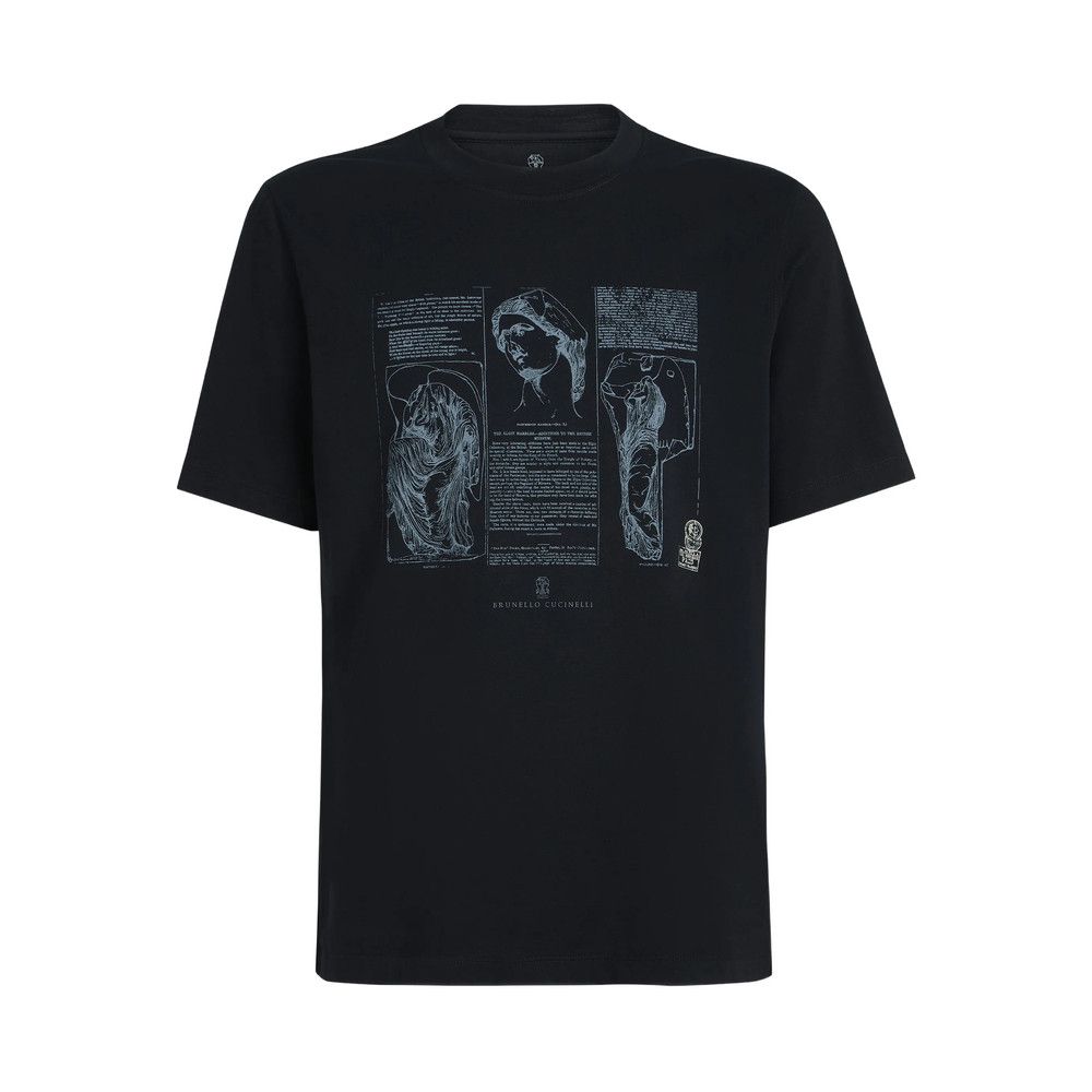 Brunello Cucinelli Brunello Cucinelli BLACK T-Shirts & Vests - T-Shirts Size US S / EU 44-46 / 1 - 1 Thumbnail