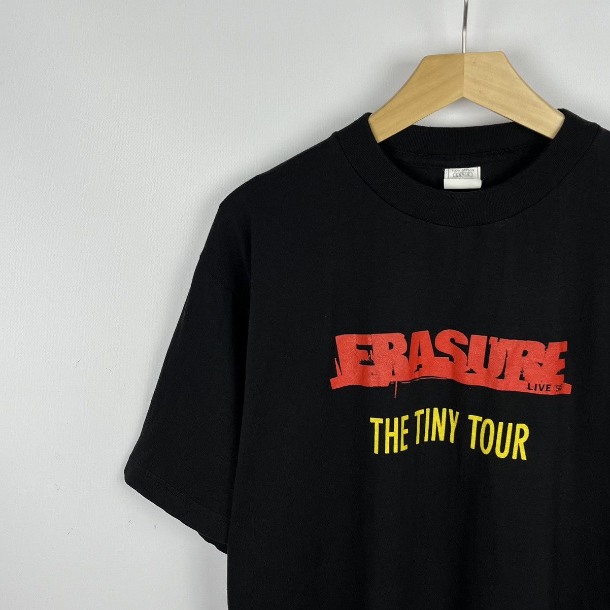 Band Tees Vintage Erasure the tiny tour band tee 1996 Size US L / EU 52-54 / 3 - 5 Thumbnail