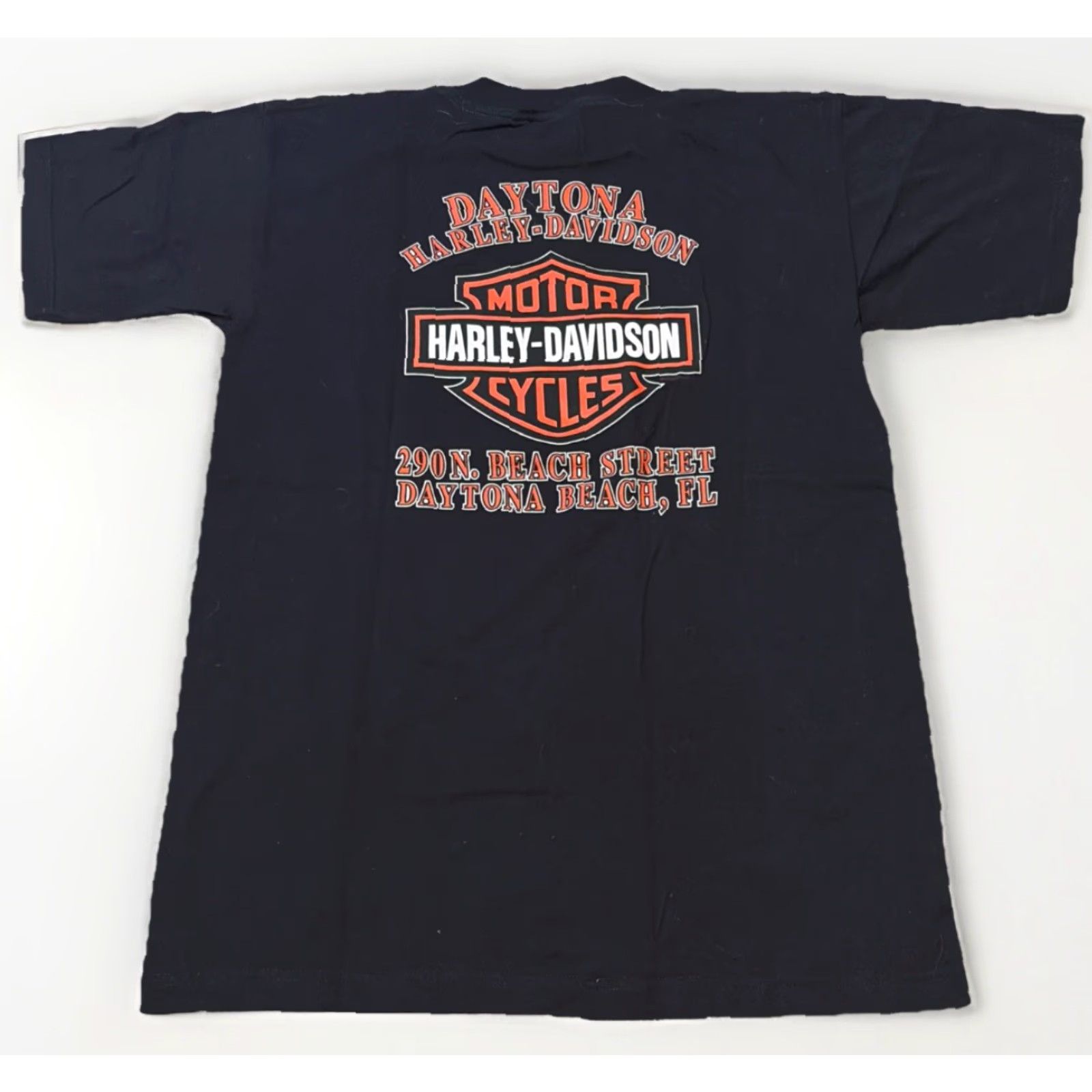 Harley Davidson VINTAGE 2005 Harley Davidson T-Shirt Men Medium Black Bike Week Daytona Beach Mens Size US M / EU 48-50 / 2 - 2 Thumbnail