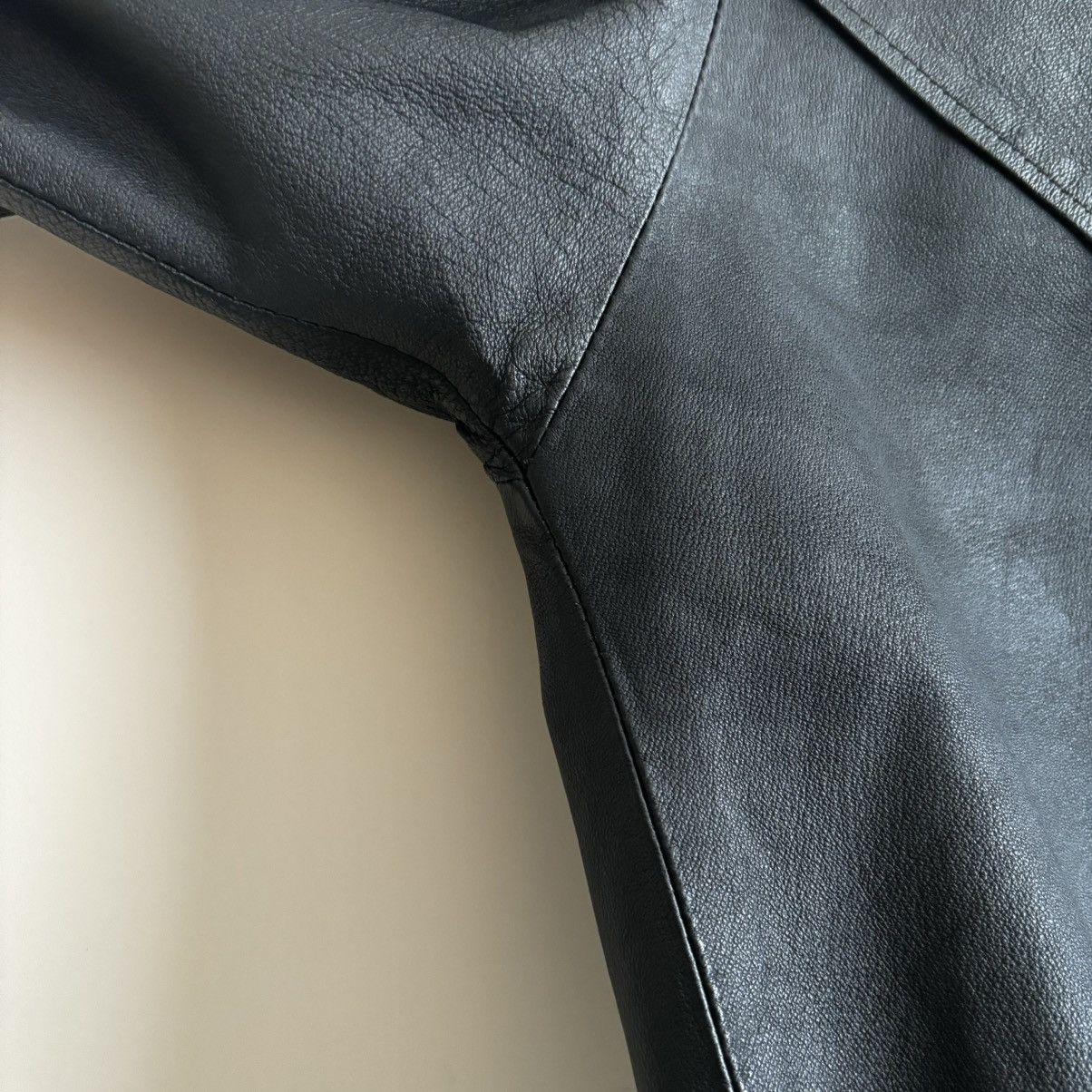 Hysteric Glamour × Vintage Vintage Avant-Garde Leather Jacket Size L / US 10 / IT 46 - 8 Thumbnail