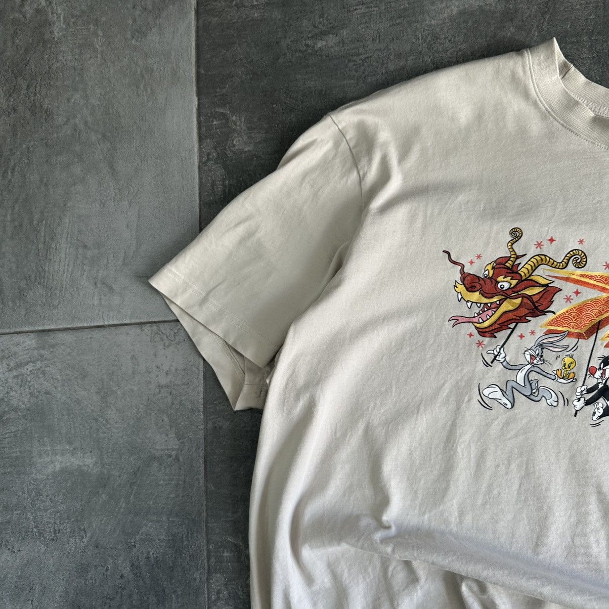 Cartoon Network × Reebok × Vintage Vintage Looney Tunes & Reebok T-shirts Big Logo Japan Y2K Size US XXL / EU 58 / 5 - 8 Thumbnail