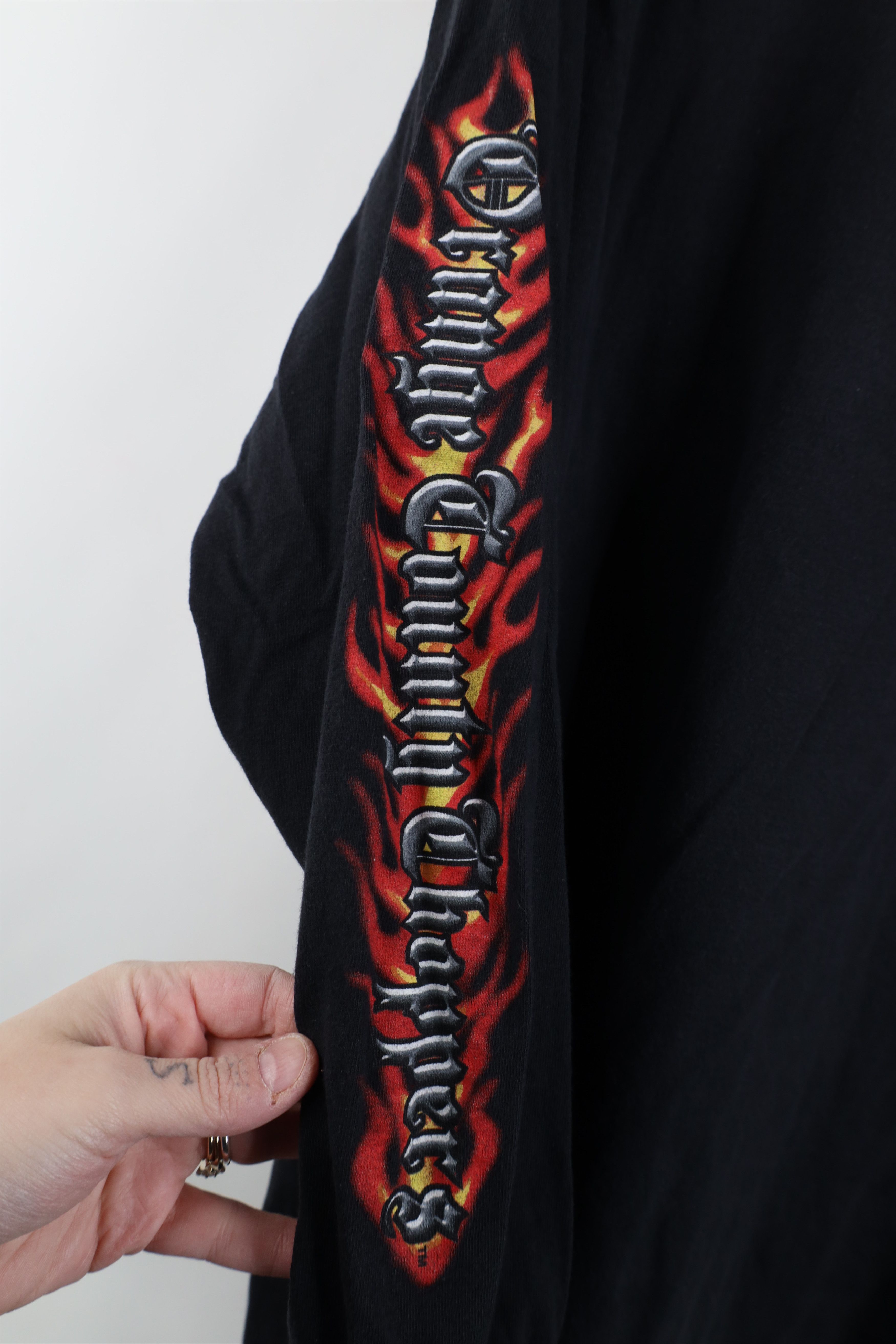 Vintage Vintge Orange County Choppers New York Long Sleeve T-Shirt Size US L / EU 52-54 / 3 - 8 Thumbnail