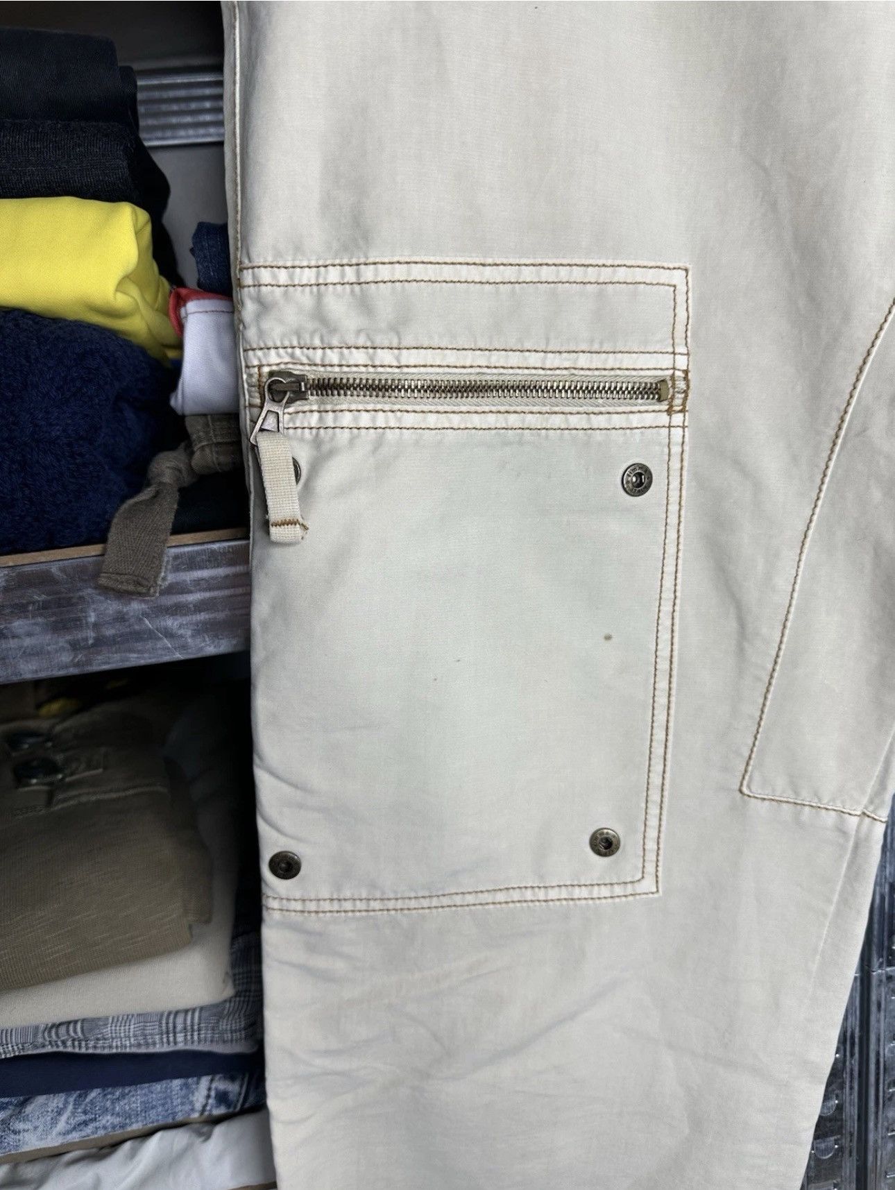 Aeronautica Militare Aeronautica Militare Cargo Army Y2K Rarest Pants Size 52 Size US 36 / EU 52 - 3 Thumbnail