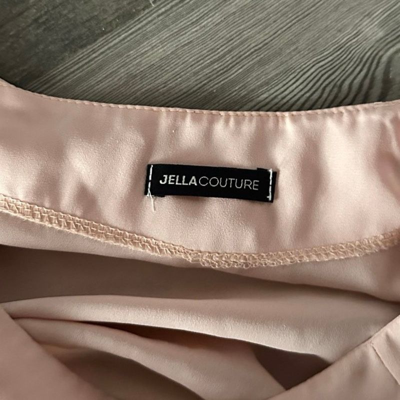 Other jella couture peach and white embroidered blouse top Size M / US 6-8 / IT 42-44 - 3 Thumbnail