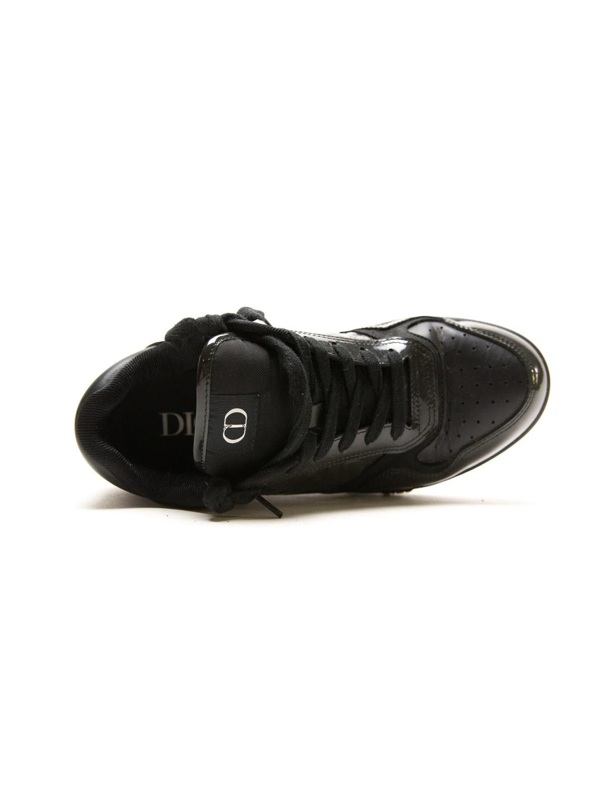 Dior Dior B27 Low Black Patent Dior Oblique Trainers Size US 8 / EU 41 - 4 Thumbnail