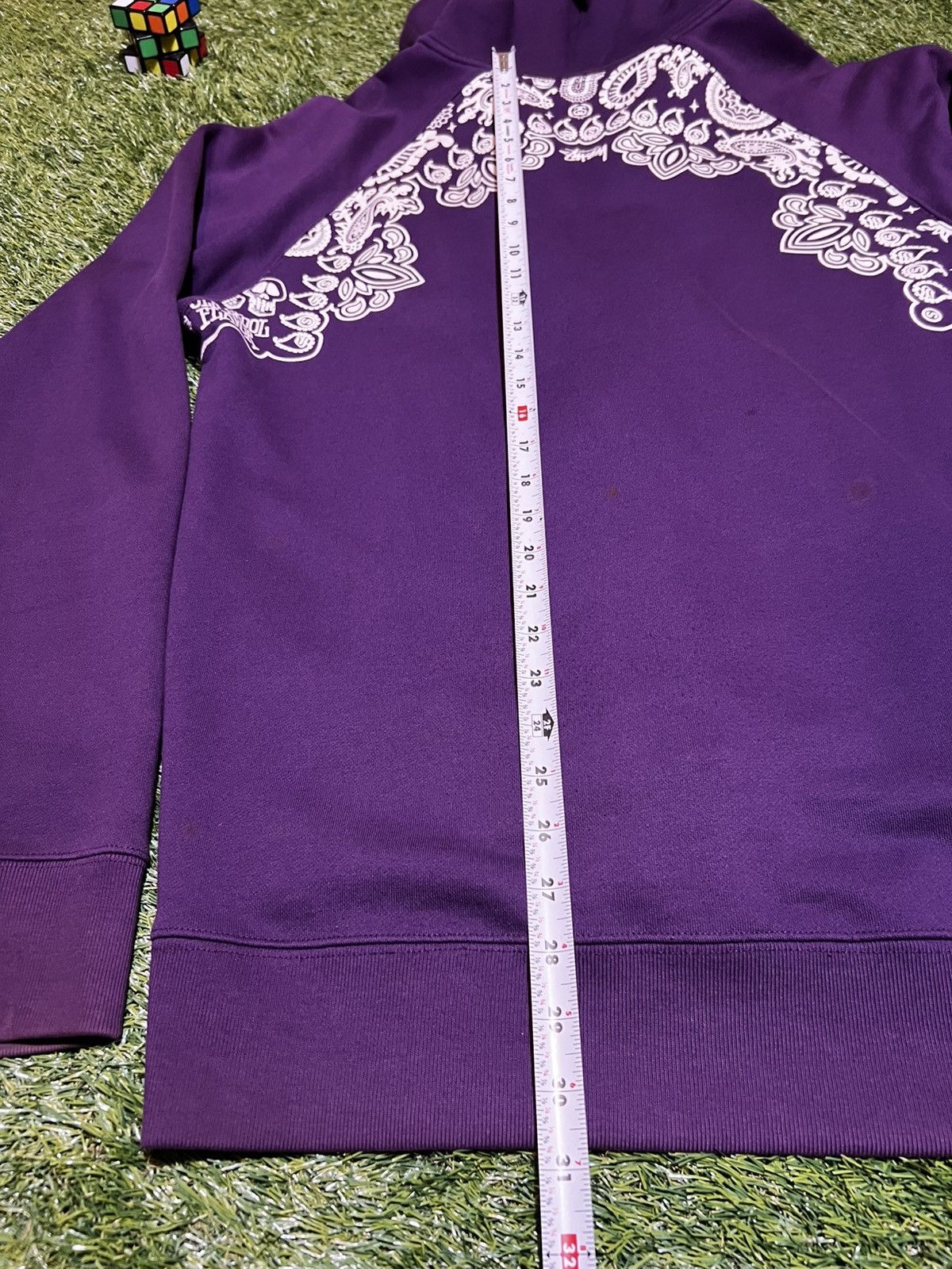 Stussy × Vintage VINTAGE STUSSY PAISLEY ZIP-UP HOODIE Size US XL / EU 56 / 4 - 8 Thumbnail