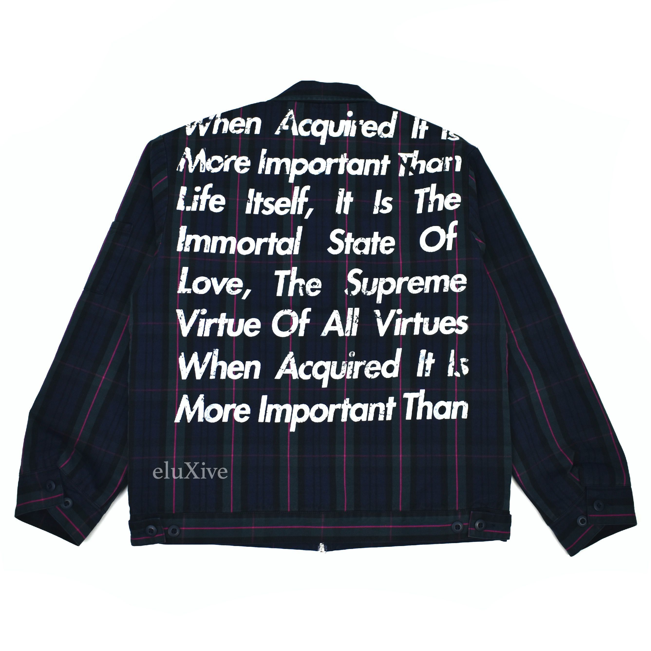 Junya Watanabe × Supreme Supreme Junya Watanabe Printed Padded Work Jacket DS Size US M / EU 48-50 / 2 - 1 Preview