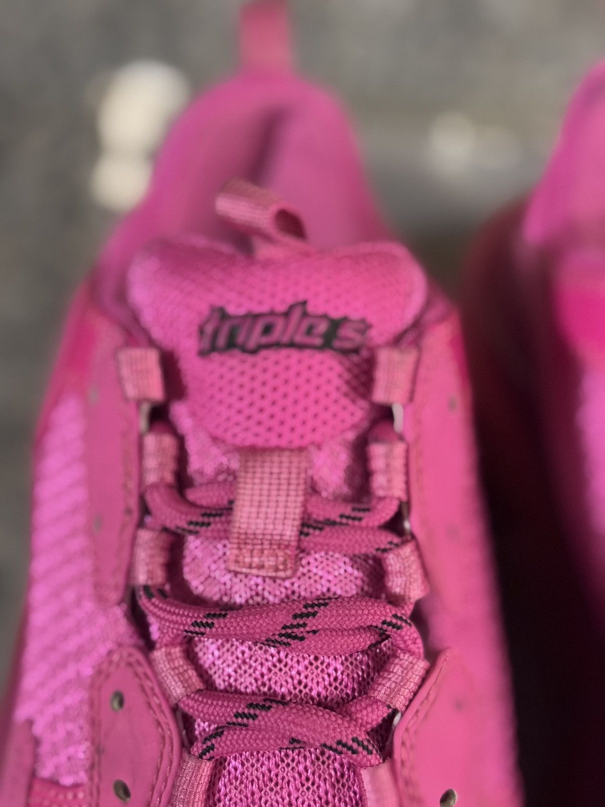Balenciaga Balenciaga Pink Low Top Triple S 42EU/12US Women Size US 12 / IT 42 - 9 Thumbnail