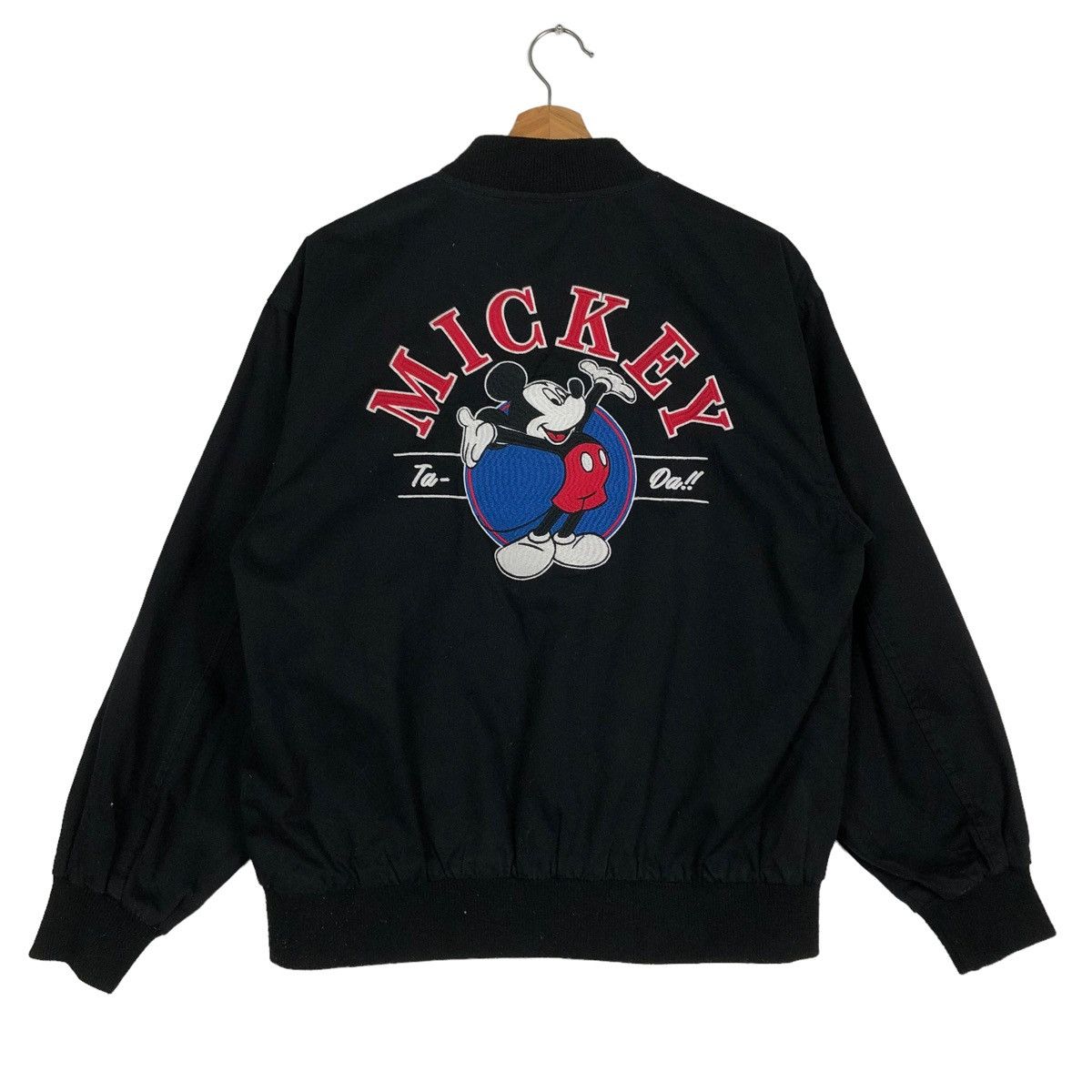 Cartoon Network 🔥Rare Bomber Jacket Rodeo Crowns Mickey Mouse Big Logo Size US M / EU 48-50 / 2 - 1 Thumbnail