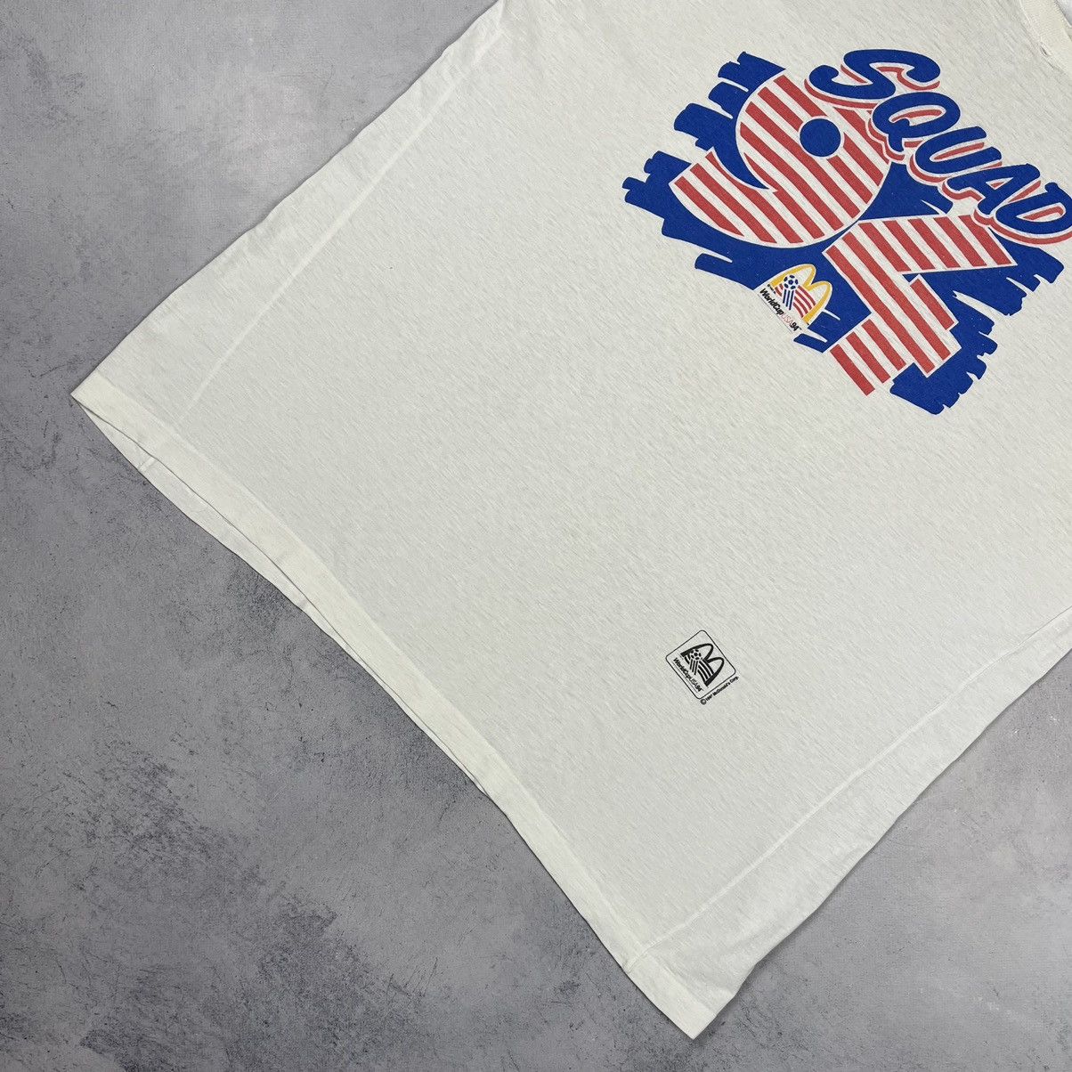 Vintage Vintage Fifa World Cup Squad 94 McDonalds tee 1992 Size US XL / EU 56 / 4 - 6 Thumbnail