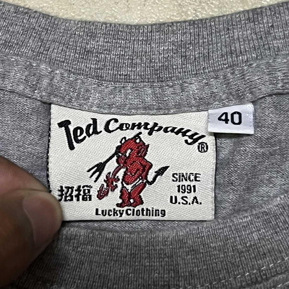 Japanese Brand Tedman Ted Company Big Logo T Shirt Size US S / EU 44-46 / 1 - 6 Thumbnail