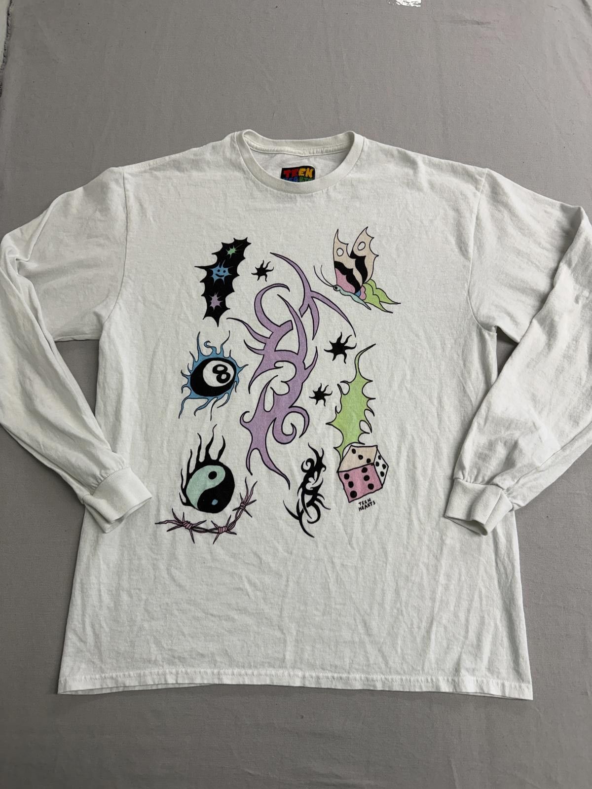 Other Teen Hearts Long Sleeve Tee Orange County Y2k Tattoo Flash L Size US L / EU 52-54 / 3 - 1 Thumbnail
