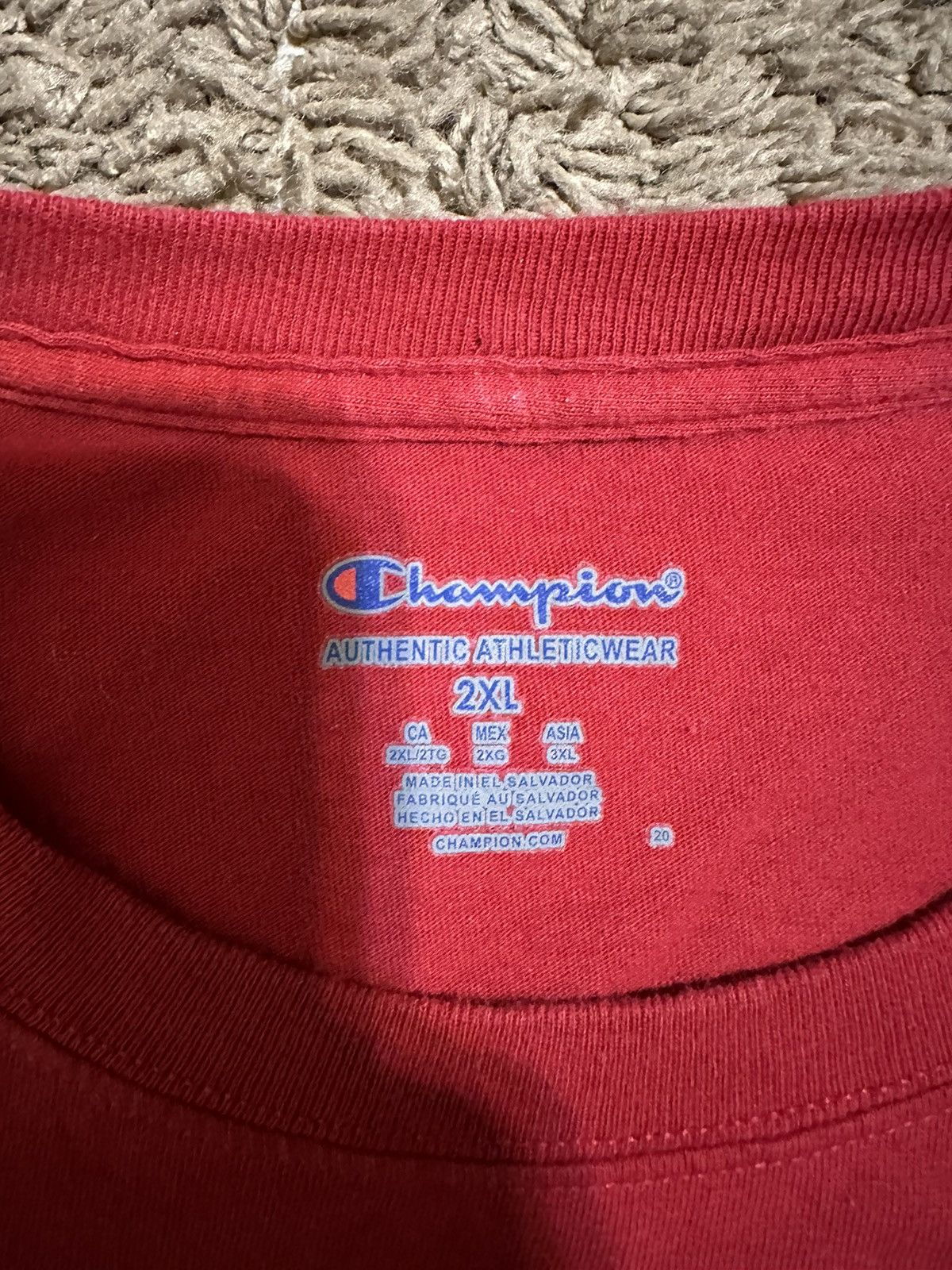 NCAA × Vintage Vintage Champion NCAA Arkansas Razorback shirt 00s size XL Size US XXL / EU 58 / 5 - 4 Thumbnail