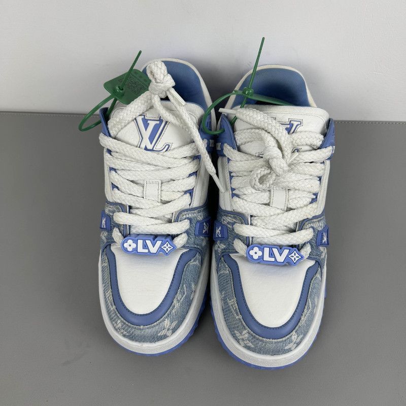 Louis Vuitton Louis Vuitton Trainer Maxi Low-Top Sneakers -2508 Size US 8.5 / EU 41-42 - 8 Thumbnail