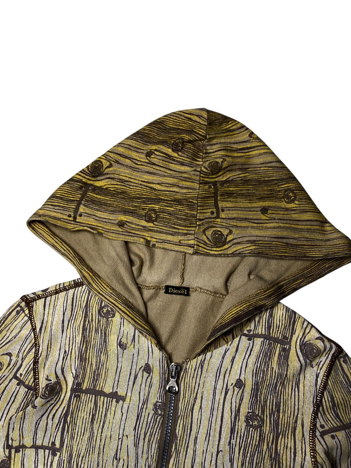 If Six Was Nine × Japanese Brand × Le Grande Bleu (L.G.B.) 2000's Diesel Ethnic Nature Zip Hoodie Size US S / EU 44-46 / 1 - 4 Thumbnail