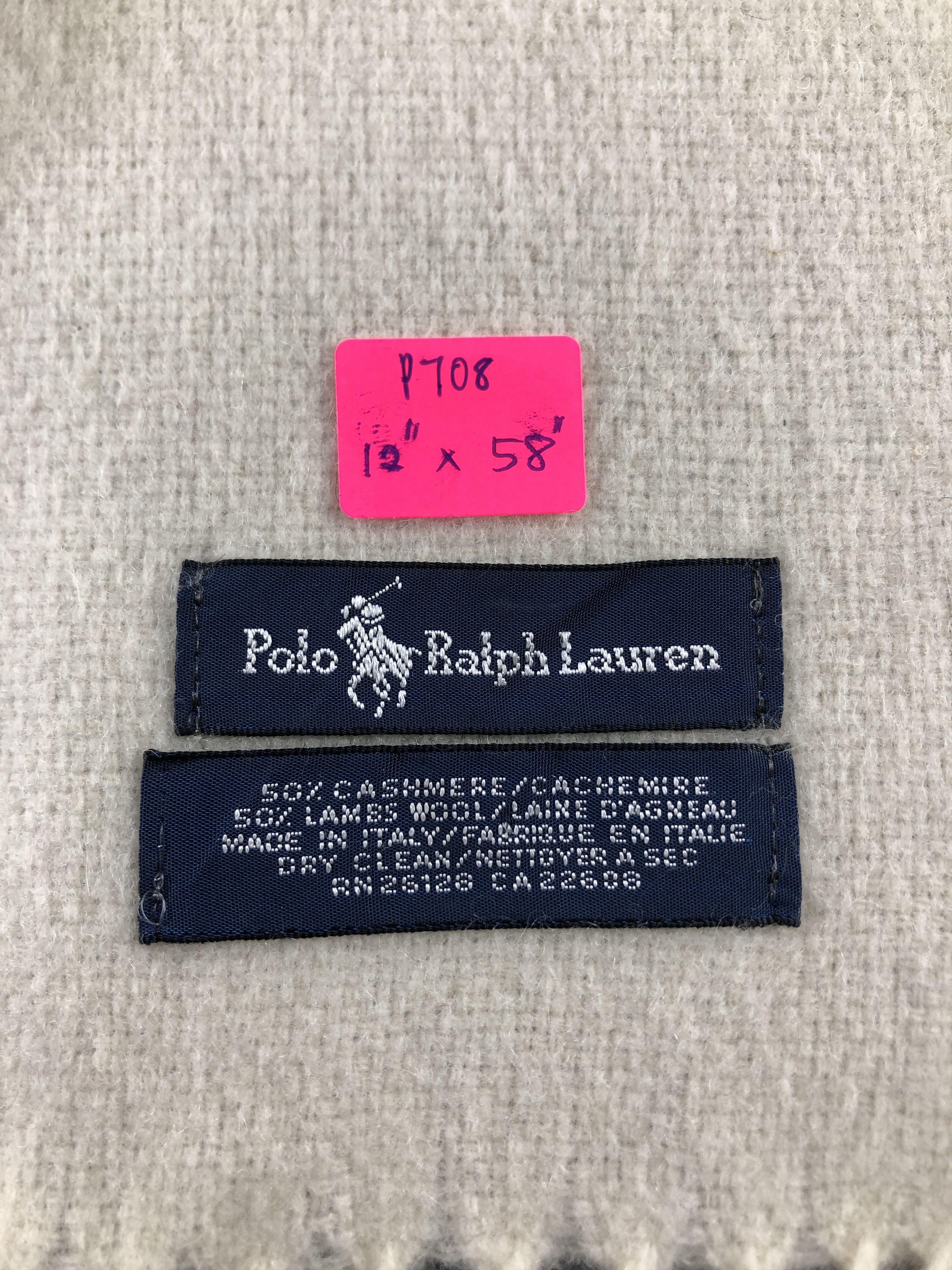 Polo Ralph Lauren Polo Ralph Lauren Scarf / Muffler / Neckwear P708 Size ONE SIZE - 5 Thumbnail