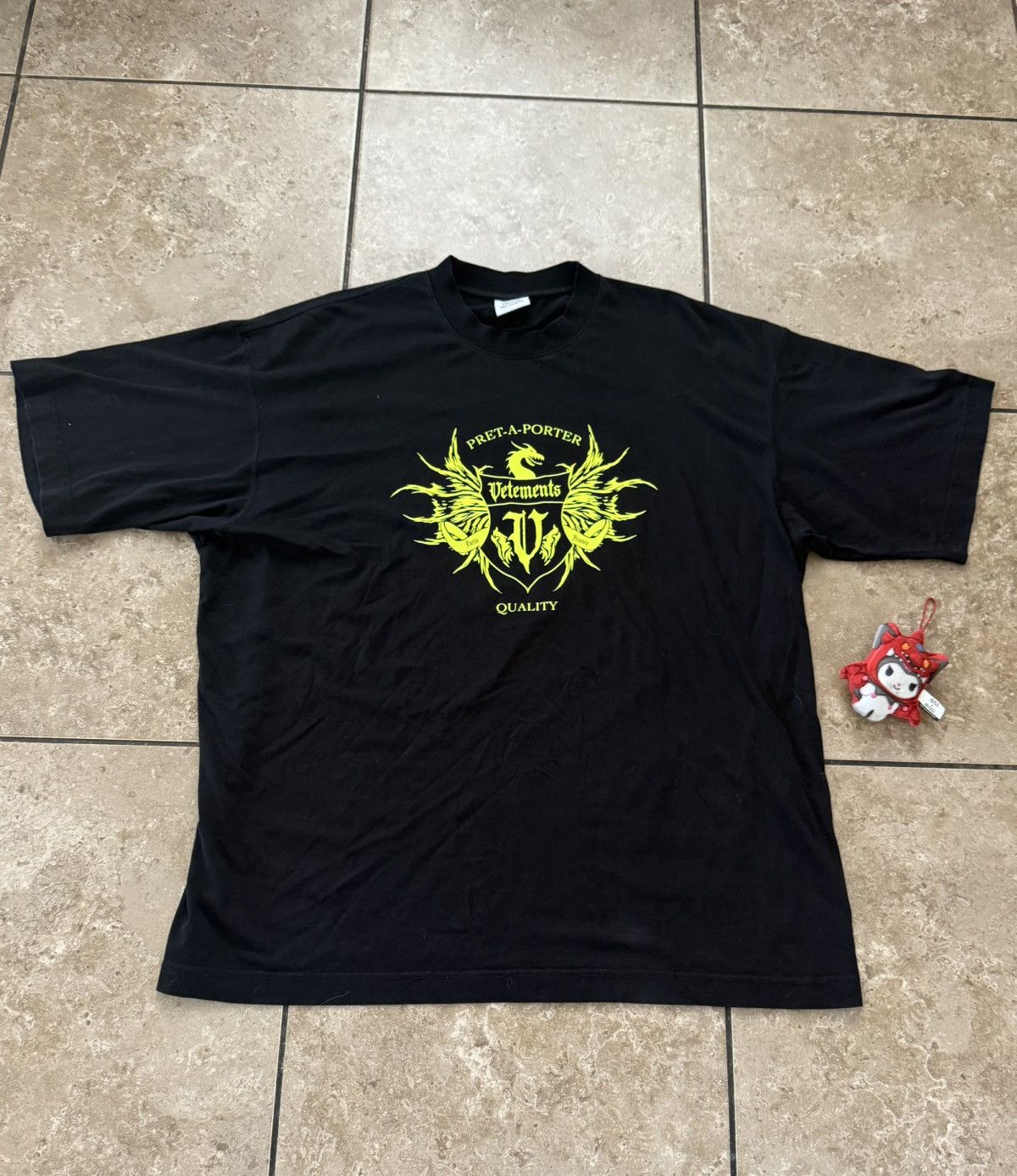 Vetements Vetements Pret-a-Porter Tee Size US M / EU 48-50 / 2 - 1 Thumbnail