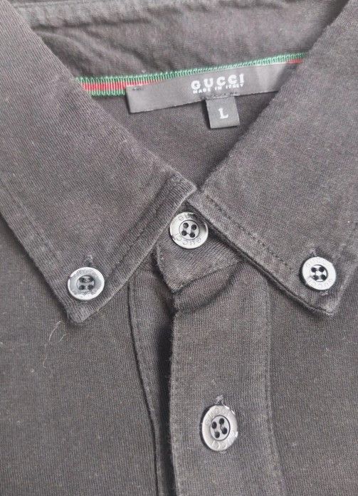 Gucci Gucci Vintage by Tom Ford Long Sleeve Polo Shirt Size US L / EU 52-54 / 3 - 5 Thumbnail