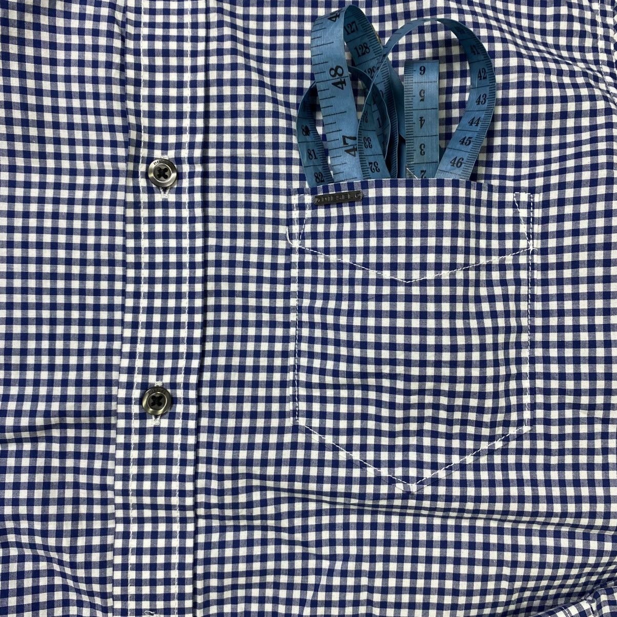 Diesel Diesel slimfit checkered long sleeve button shirt Size US M / EU 48-50 / 2 - 5 Thumbnail