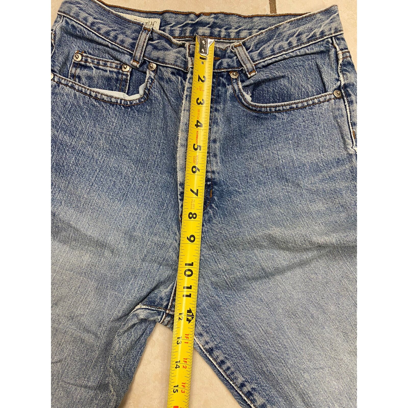 Banana Republic VTG Banana Republic Jeans High-Rise Straight Leg Button Fly Size 28" / US 6 / IT 42 - 7 Thumbnail