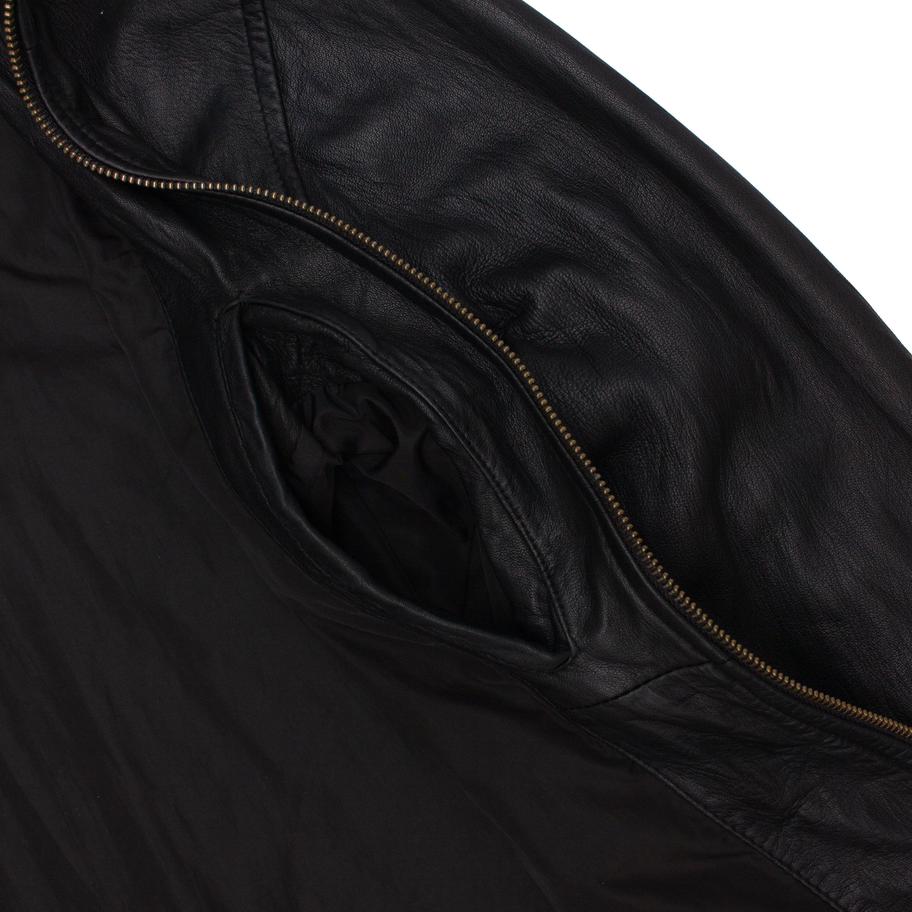 Theory 995$ Theory Morvek Sheep Leather Zip Jacket Black Size : S Size US S / EU 44-46 / 1 - 13 Thumbnail