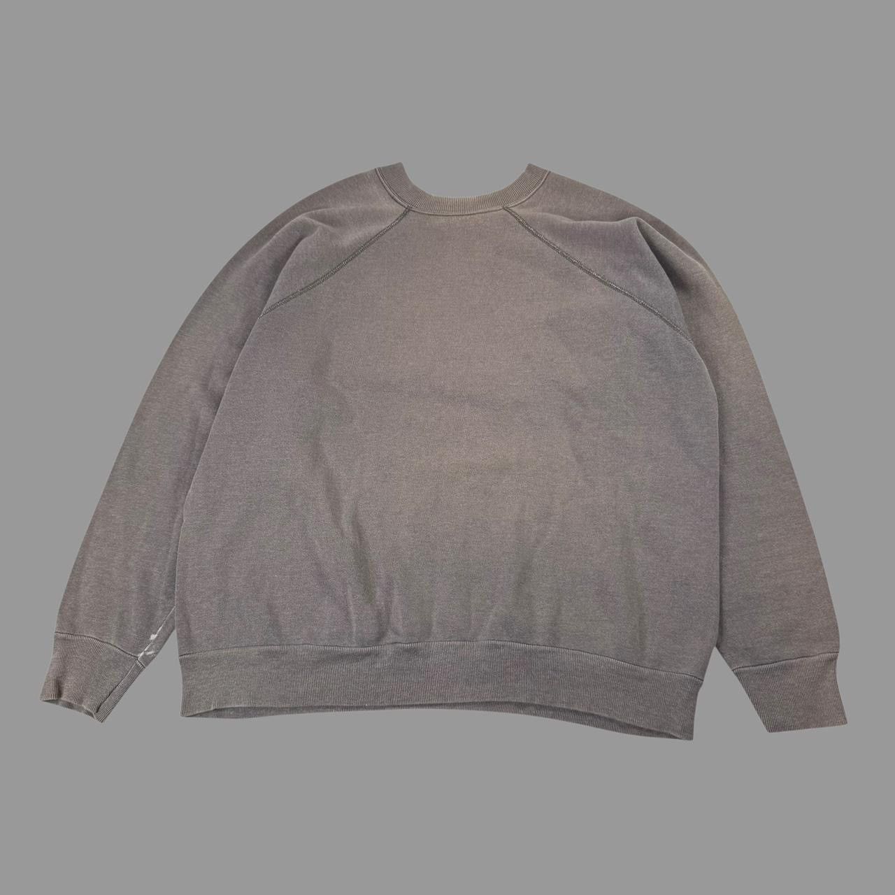 Vintage Vintage 1980s blank faded sweatshirt Size US L / EU 52-54 / 3 - 4 Thumbnail
