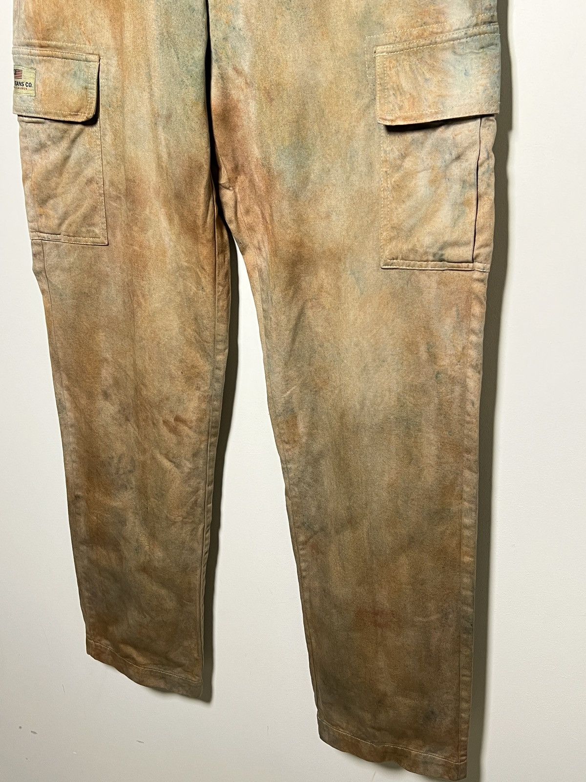 Ralph Lauren ralph lauren rust tie dye cargo multipocket army pants Size US 32 / EU 48 - 4 Thumbnail