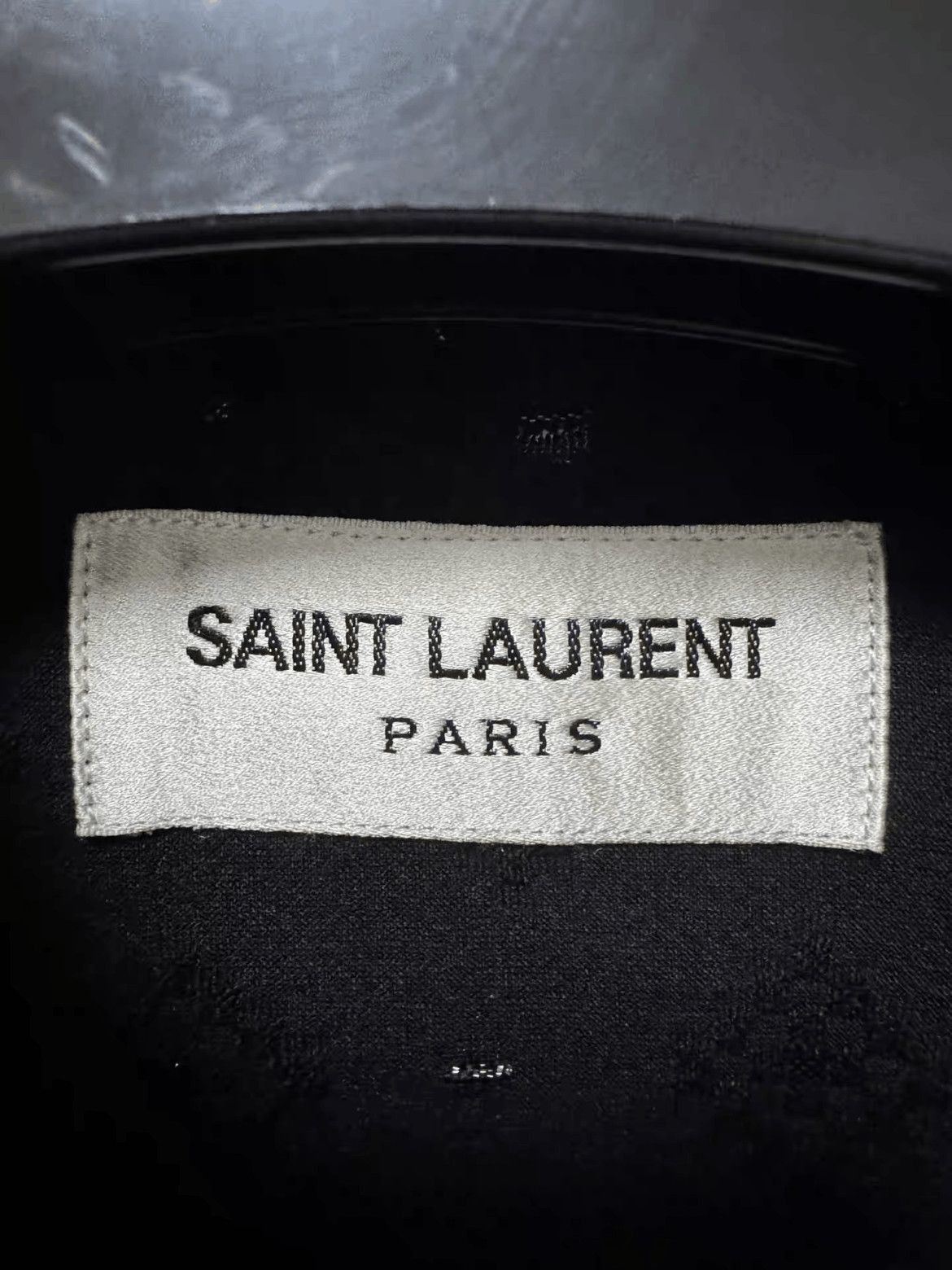 Saint Laurent Paris Sz 40 Saint Laurent Paris 19SS Runway Scale Shirt-2508 Size US L / EU 52-54 / 3 - 6 Thumbnail