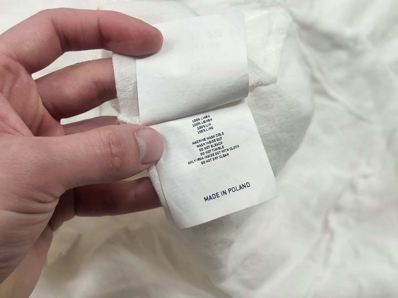 Rundholz Rundholz Asymmetric Button White linen Oversized Jacket Size M / US 6-8 / IT 42-44 - 18 Thumbnail