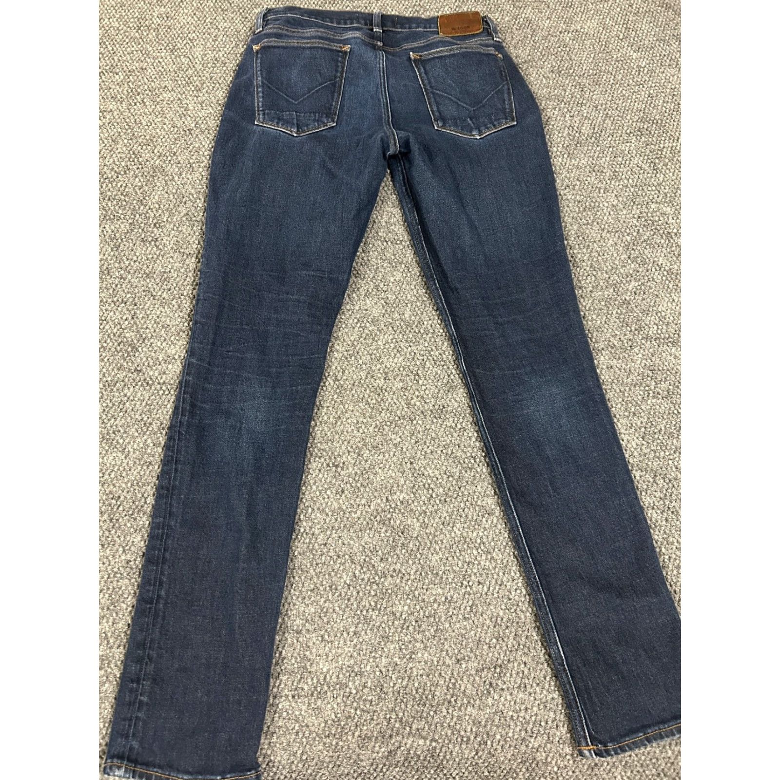 Hudson Hudson Jeans Mens 32x32 Denim Skinny Jeans Stretch 5-Pocket Blue Dark Wash Pants Regular Men's Slim Waist 32 Inseam 32 Size US 32 / EU 48 - 7 Thumbnail