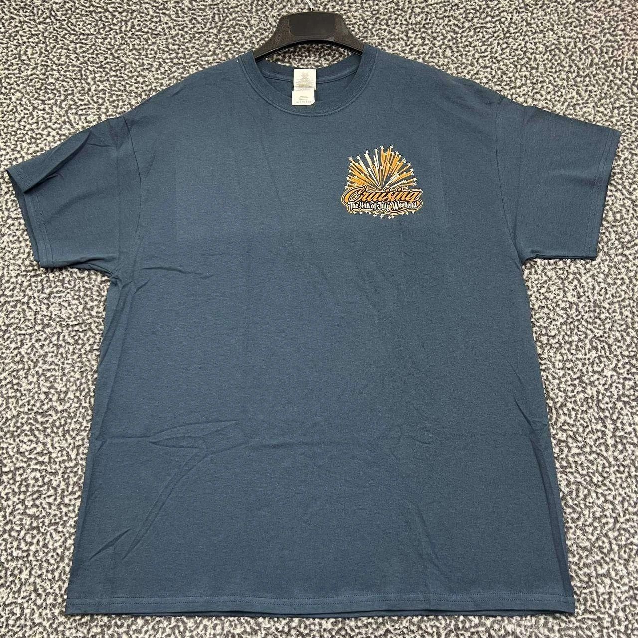 Gildan Vintage Cruising the 4th of July Weekend Shirt Men XL Size US XL / EU 56 / 4 - 2 Thumbnail
