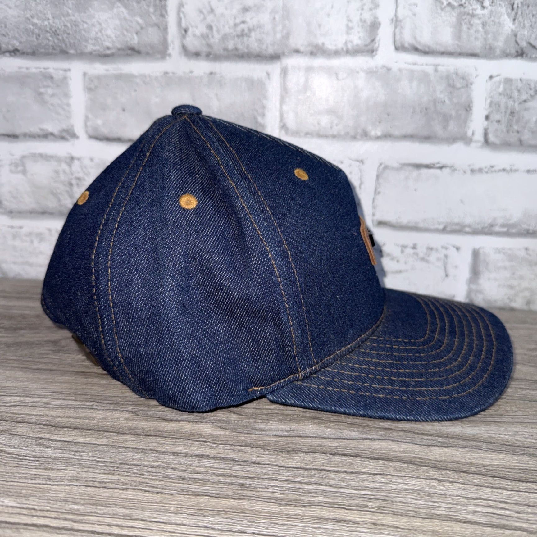 Vintage Hooey Denim Blue Adjustable Snapback Hat User: Hooey Denim Blue Adjustable Snapback Hat Size ONE SIZE - 5 Thumbnail