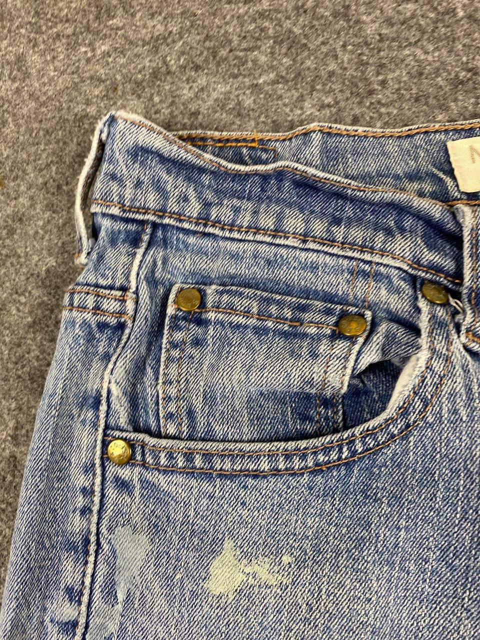 Levi's vintage levis 515 bootcut flare distressed denim Size US 33 - 12 Thumbnail
