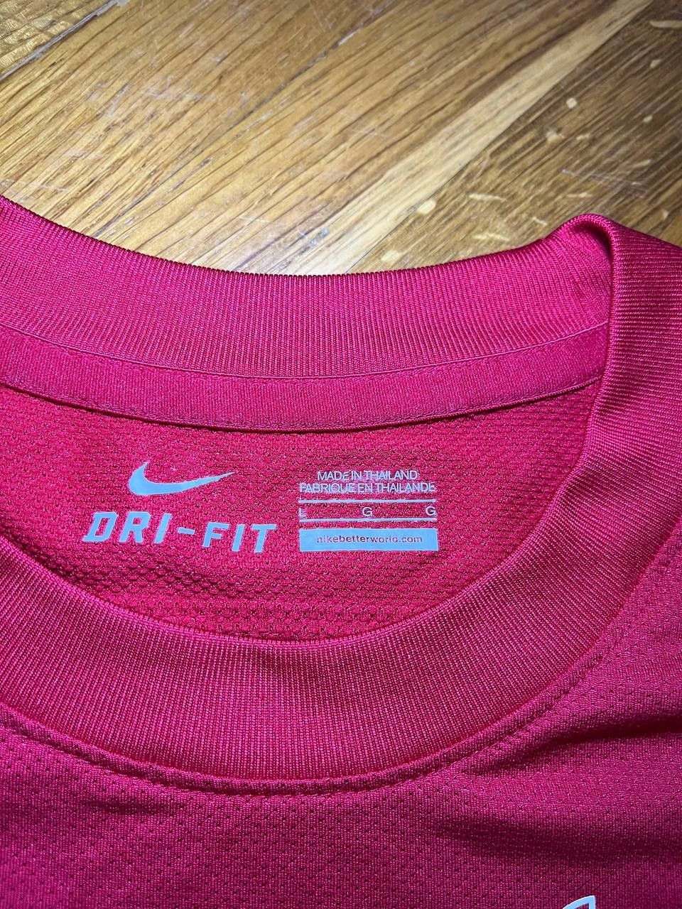 Nike Nike Arsenal FC soccer jersey tee 2011-2012 Size US L / EU 52-54 / 3 - 5 Thumbnail