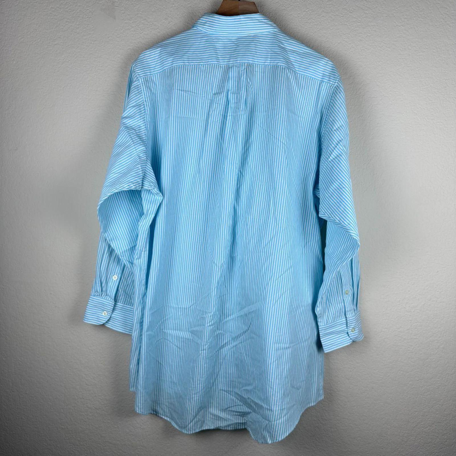 Lauren Ralph Lauren Ralph Lauren Shirt Men's L/XL Blue Lauren Stripe Button Down Size US L / EU 52-54 / 3 - 5 Thumbnail
