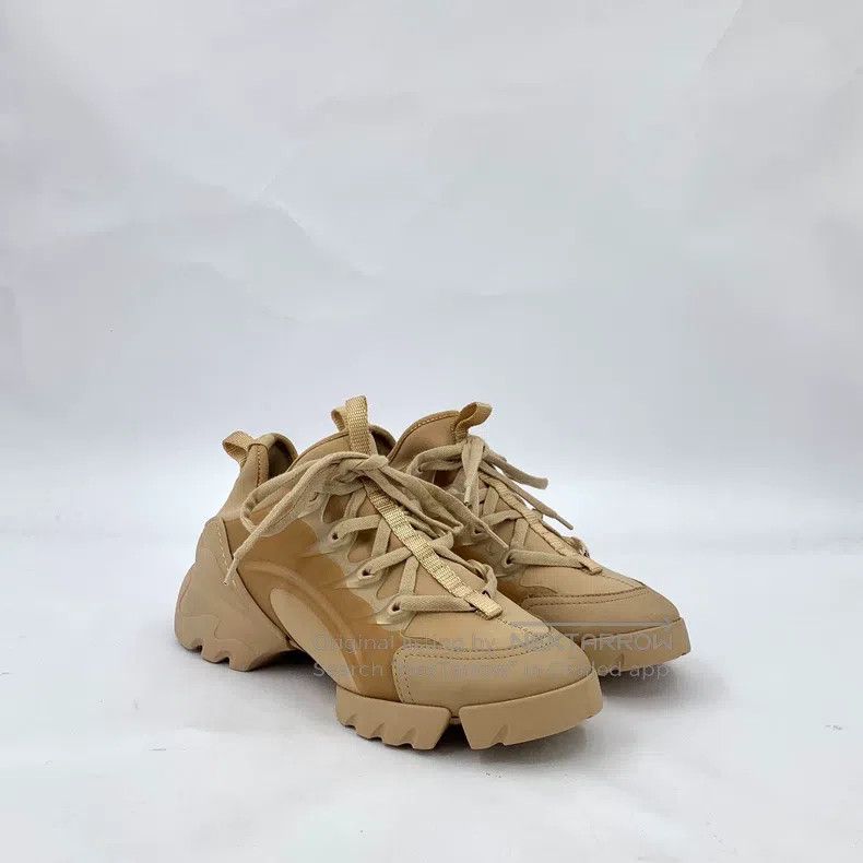 Dior Dior Nude casual lace-laced low-top sneakers dad shoes Size US 6 / IT 36 - 2 Thumbnail