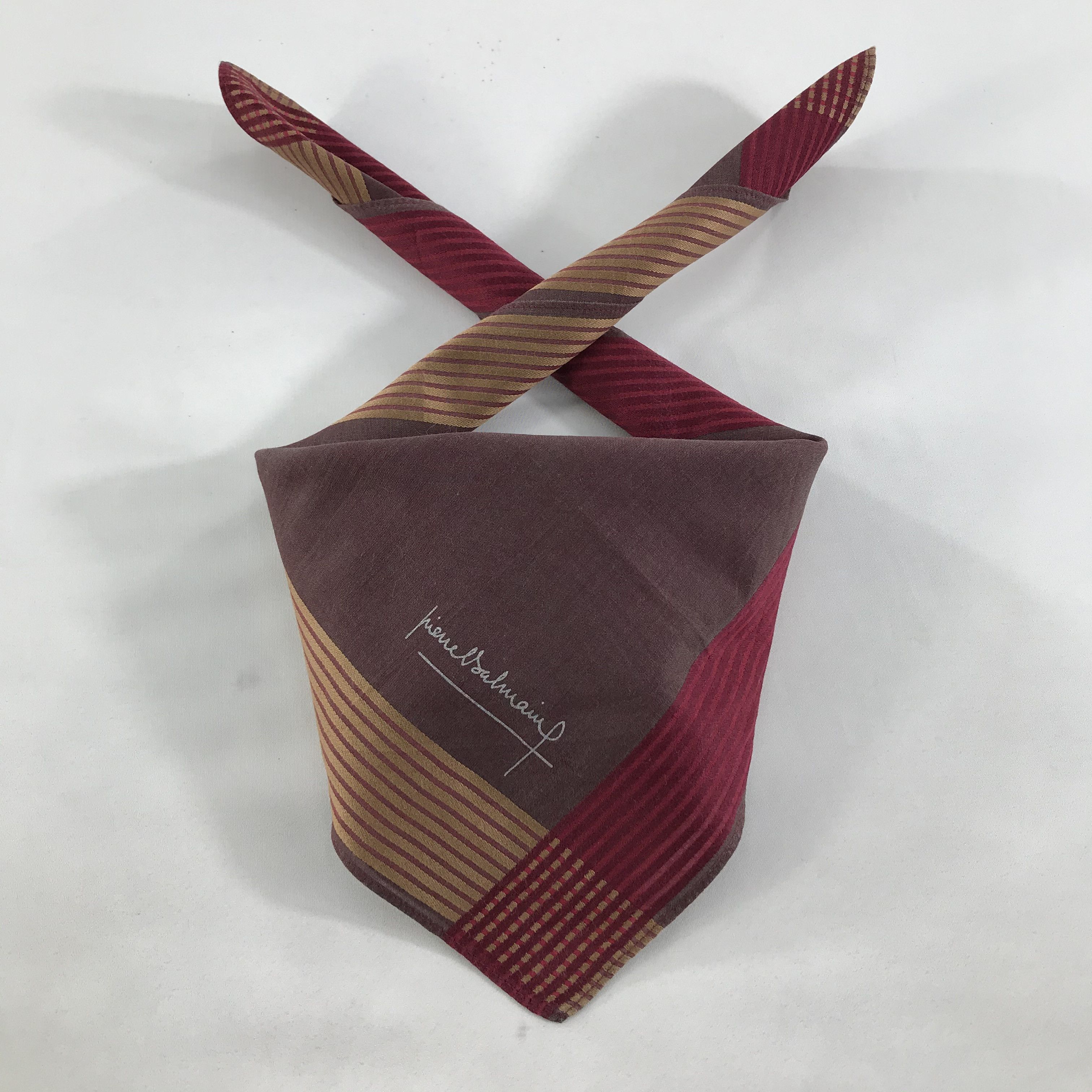 Pierre Balmain × Vintage Pierre Balmain Bandana / Handkerchief / Neckerchief - S1351 Size ONE SIZE - 3 Thumbnail