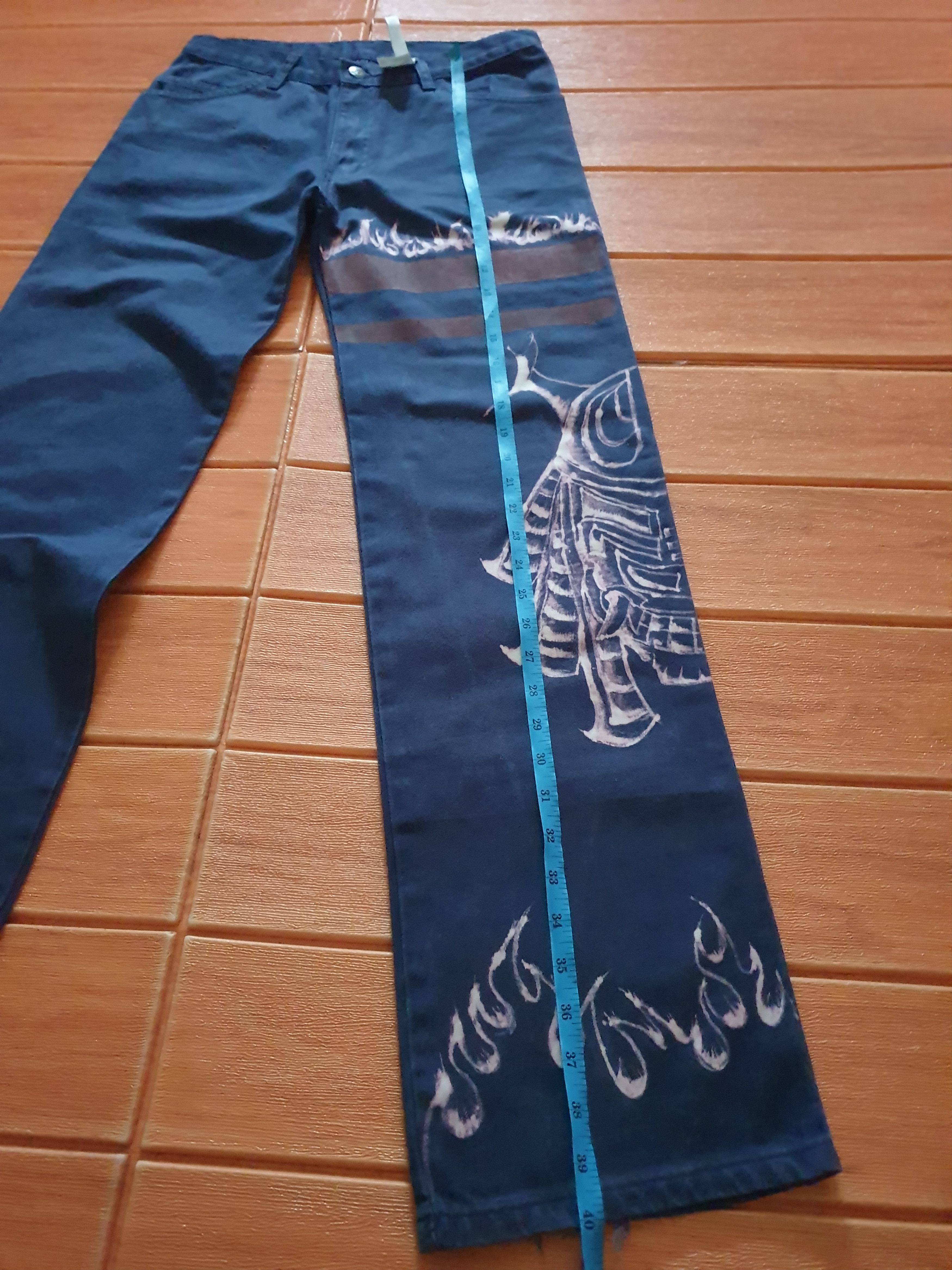 Japanese Brand 💥Silas Custom sketch Japanese brand pant Size US 28 / EU 44 - 8 Thumbnail