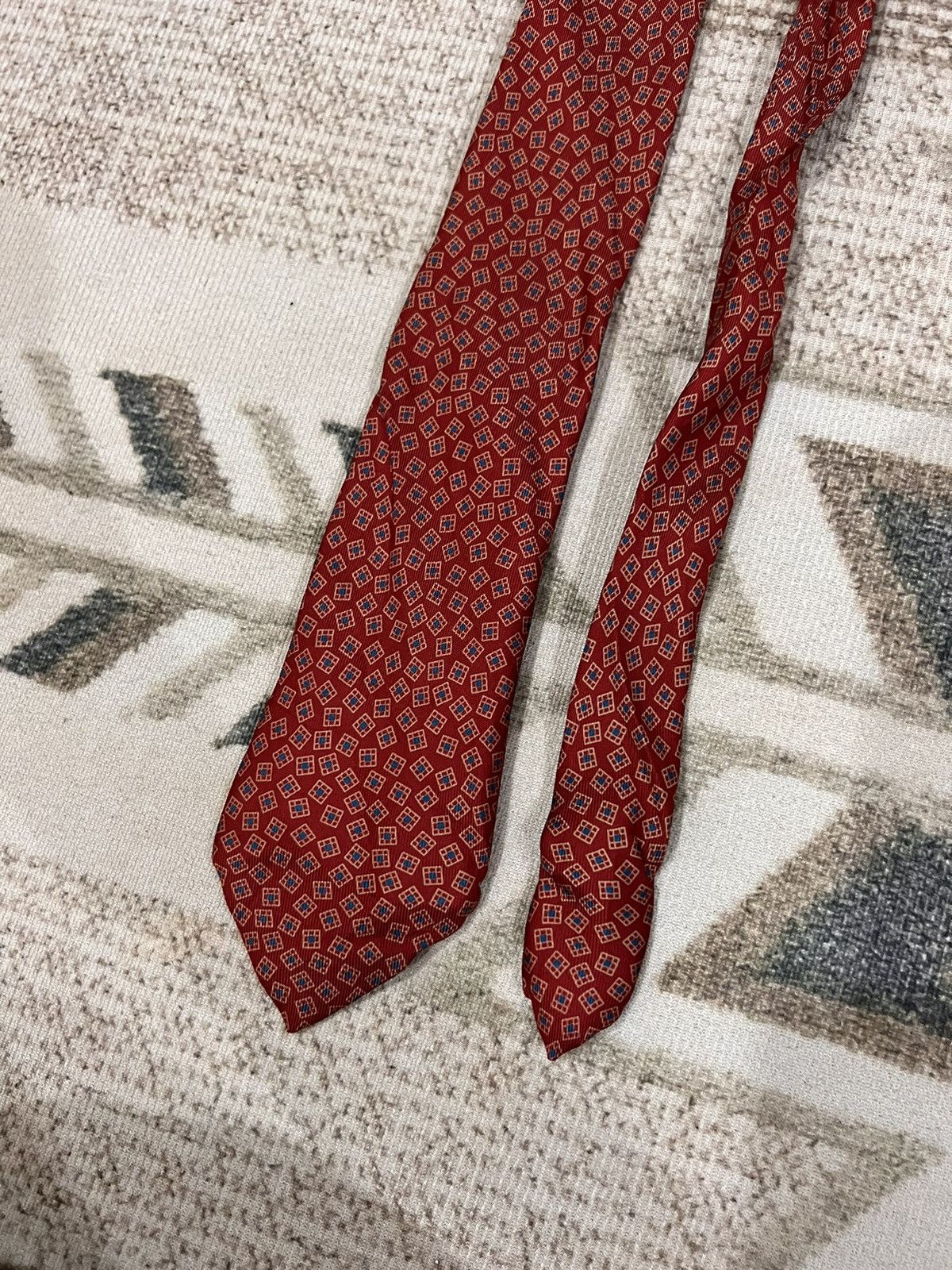 Burberry Vintage Burberrys Silk Tie Size ONE SIZE - 3 Thumbnail
