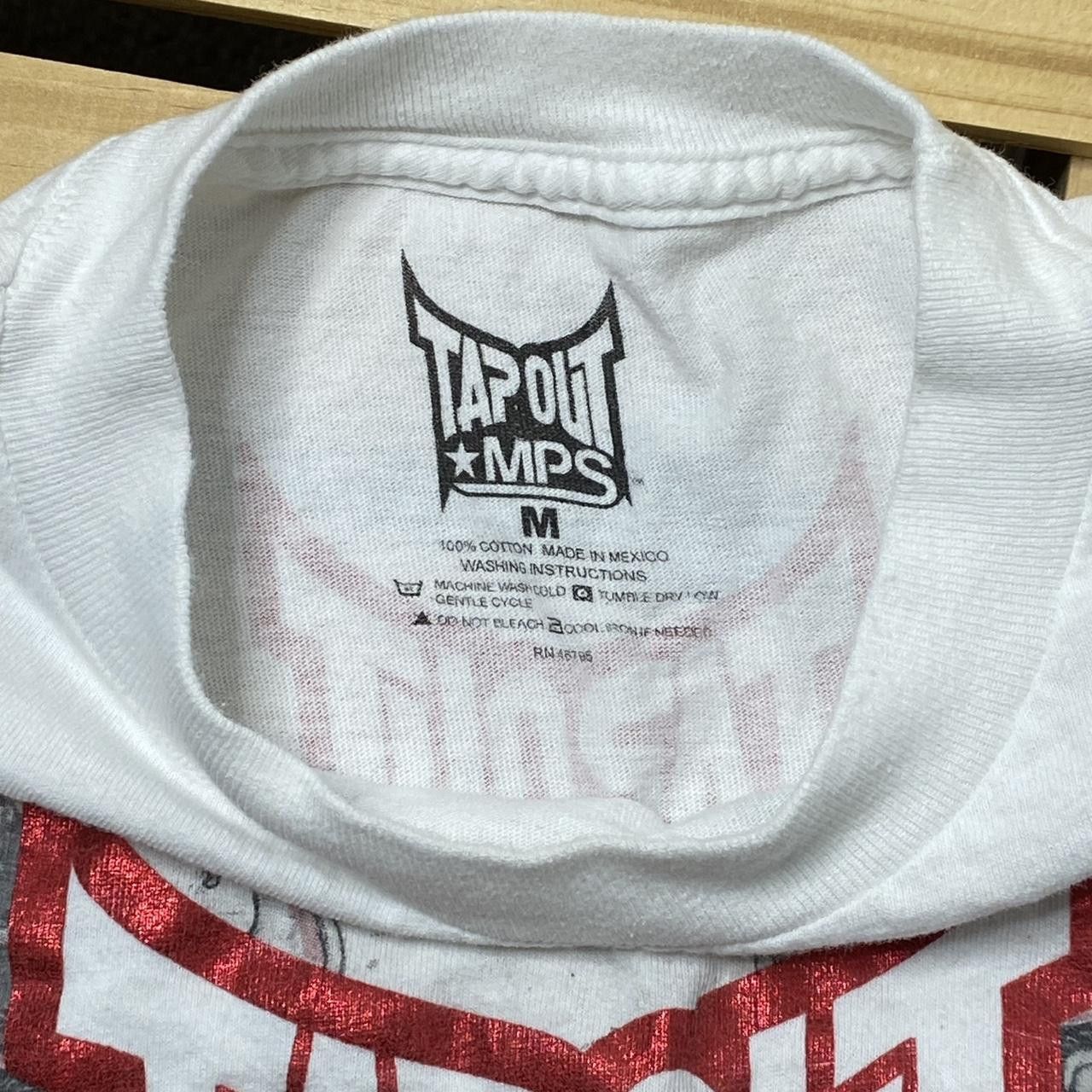 Tapout Tapout MPS White Affliction-Style MMA Tee Size Medium Size US M / EU 48-50 / 2 - 3 Thumbnail