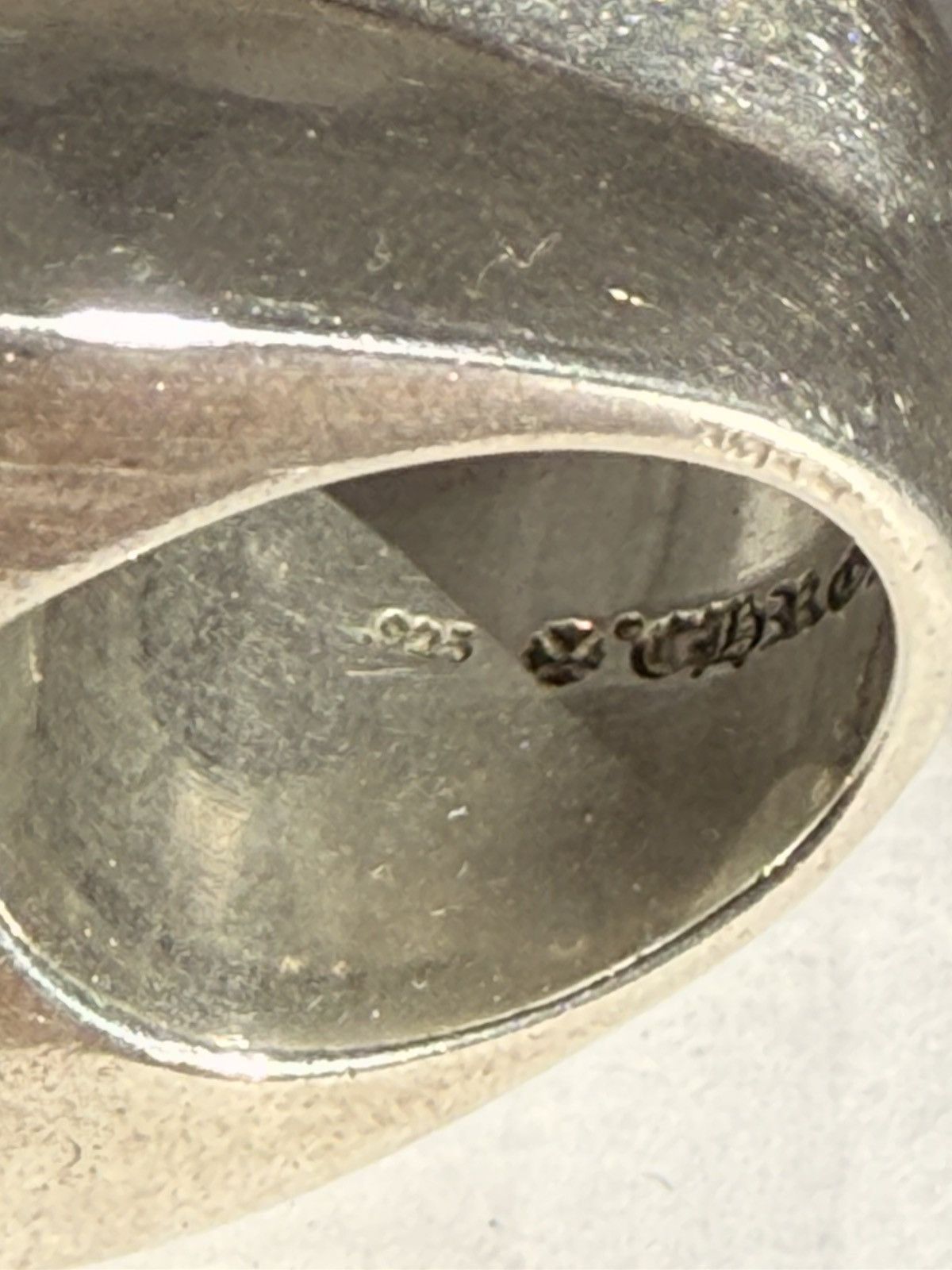 Chrome Hearts Chrome Hearts James Ring Pyramid 71g Heavyweight .925 Silver Size ONE SIZE - 14 Thumbnail